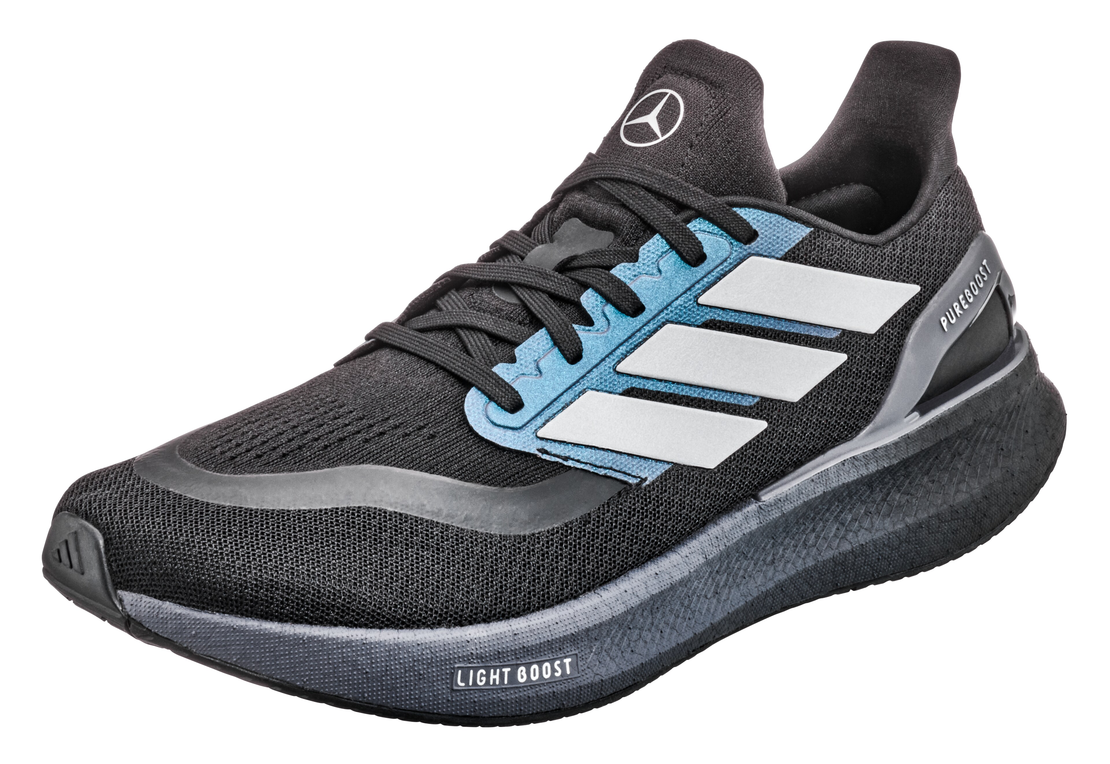 Zapatillas para correr, Pureboost 5 - negro / gris oscuro, 6,5, adidas