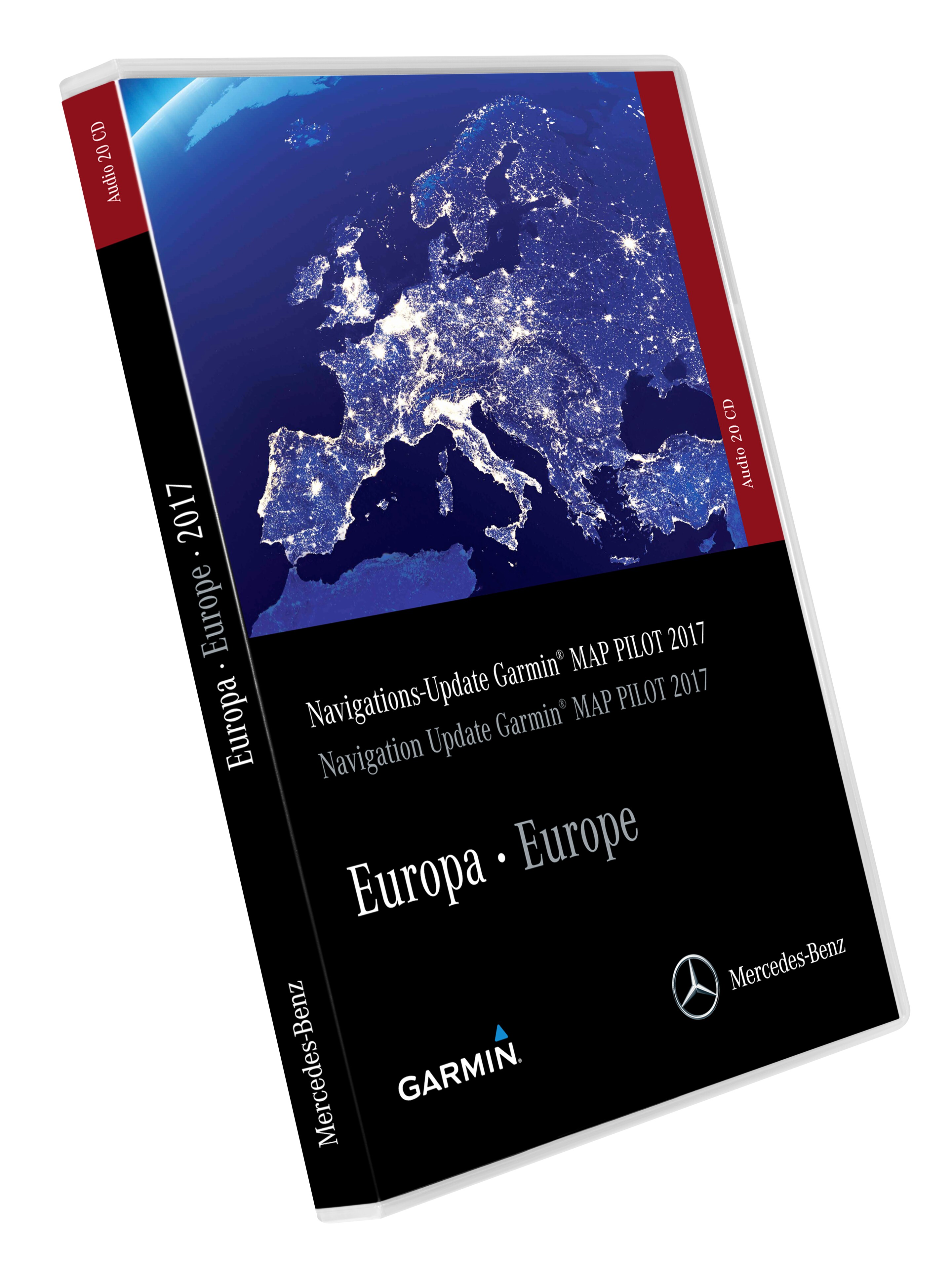 Actualización de mapas, Garmin® MAP PILOT, Europa, Versión 2016/2017