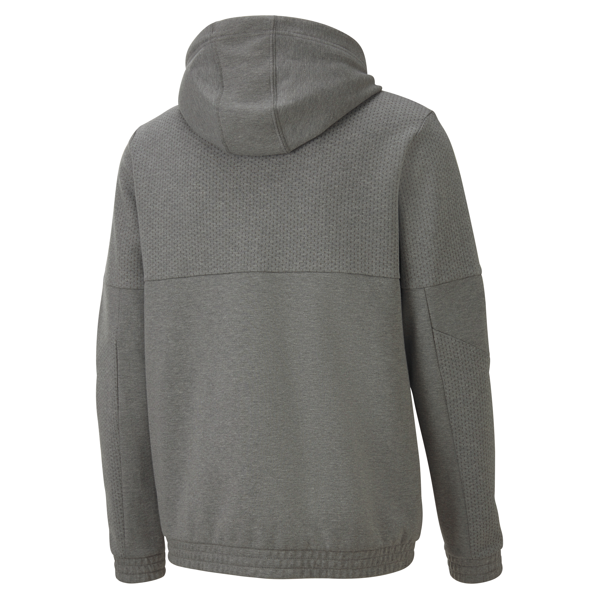 Sudadera con capucha de caballero - gris, S
