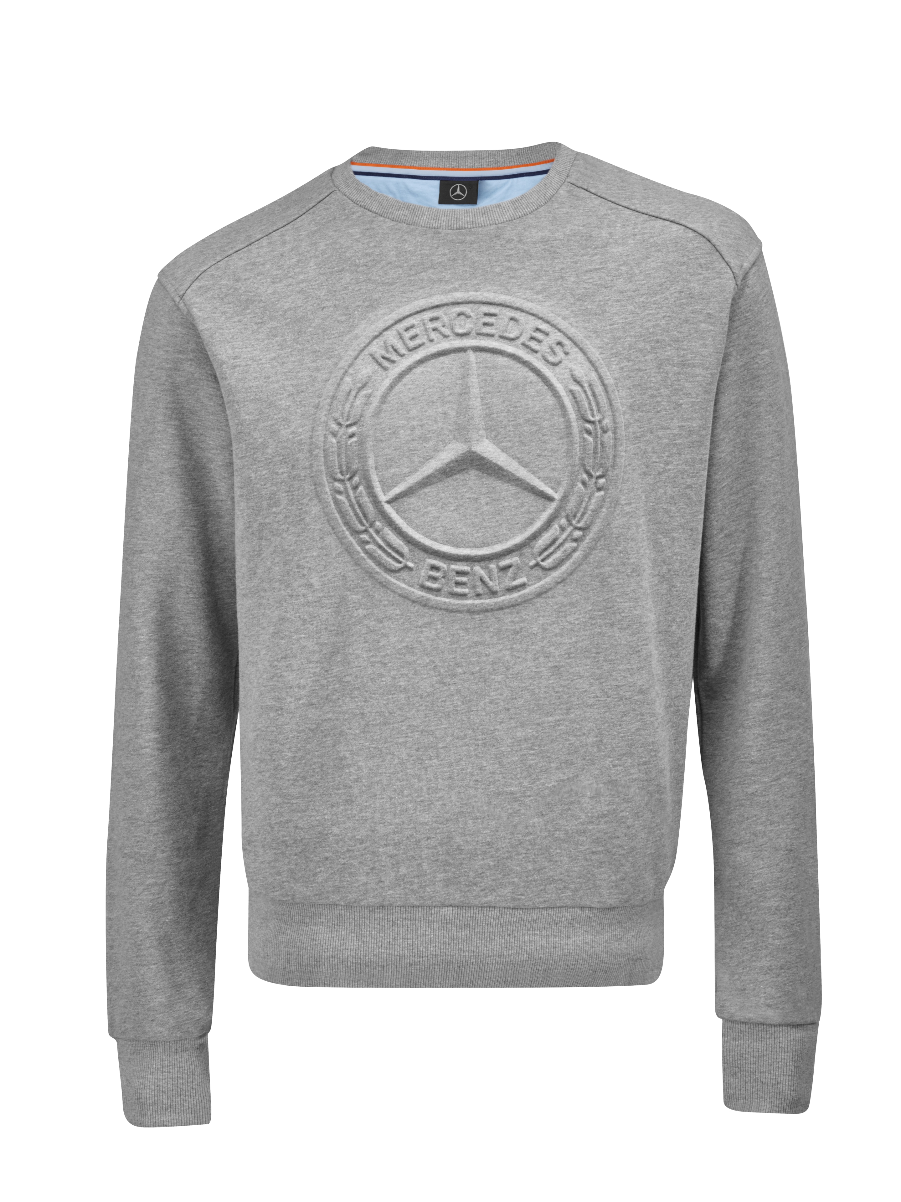 Sudadera, unisex, gris jaspeado, colección MB 2020