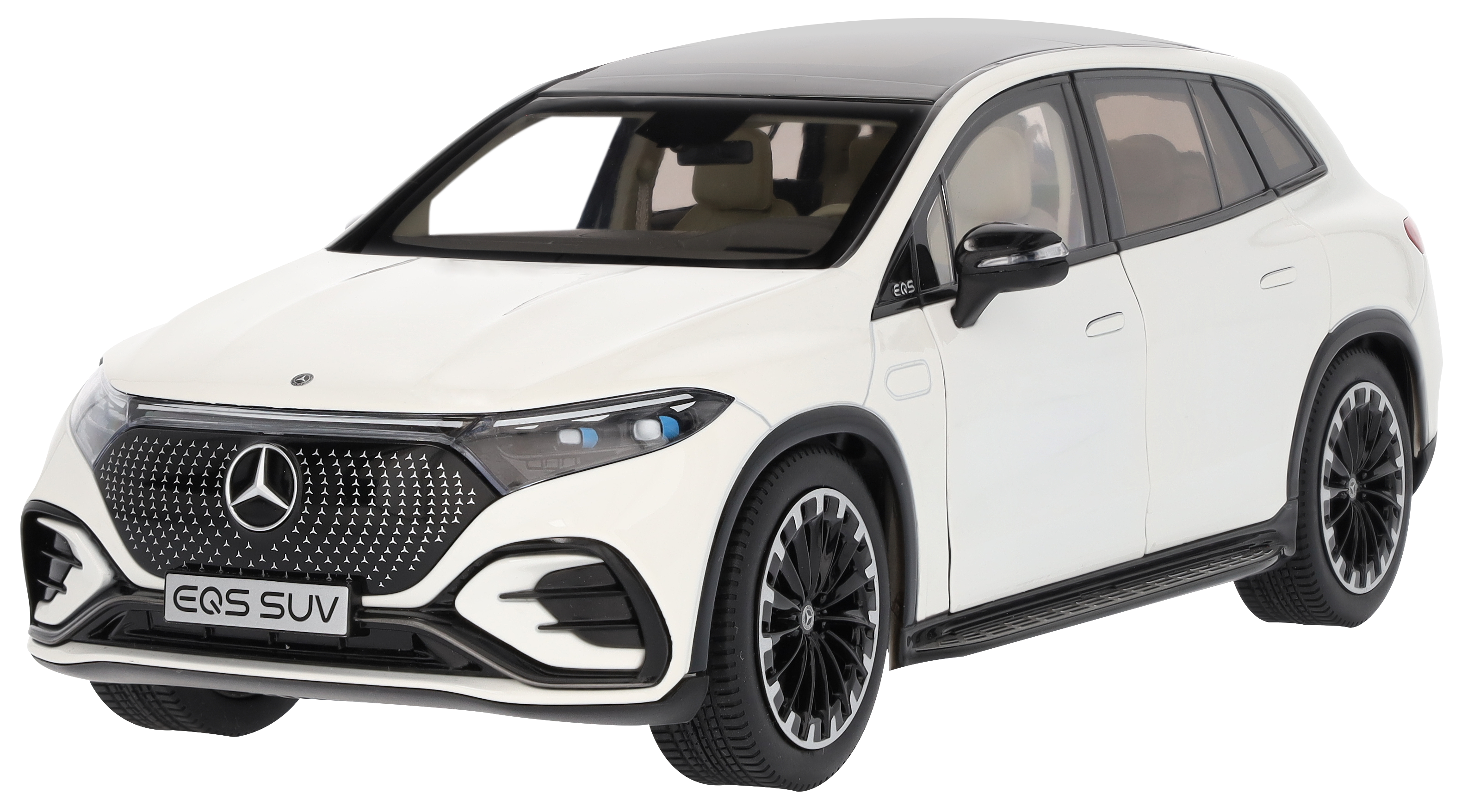 EQS SUV, AMG Line, X296 - G Manufaktur blanco diamante bright, NZG, 1:18