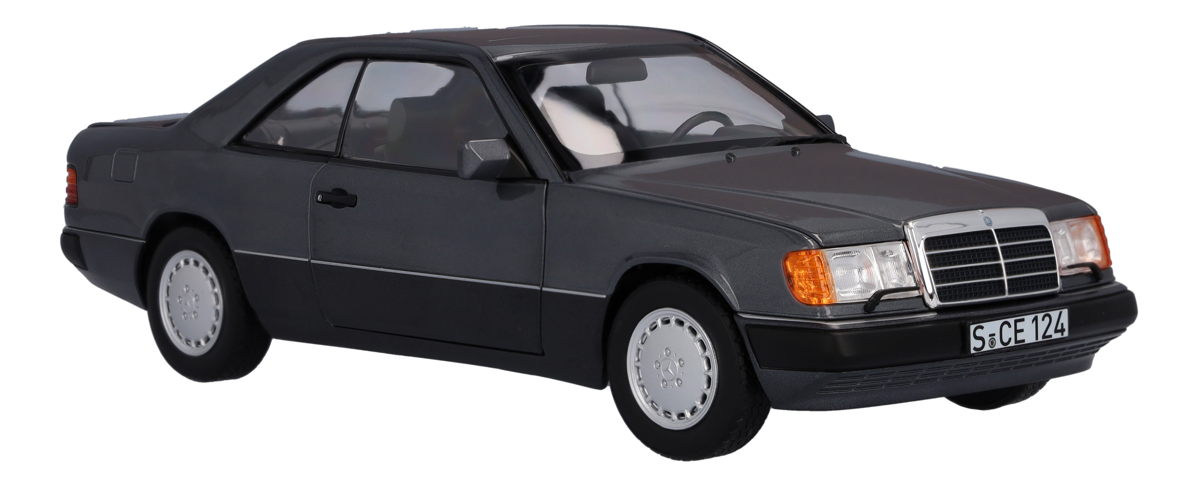300 CE-24 Coupé C124 (1988-1992) - gris nácar, Norev, 1:18