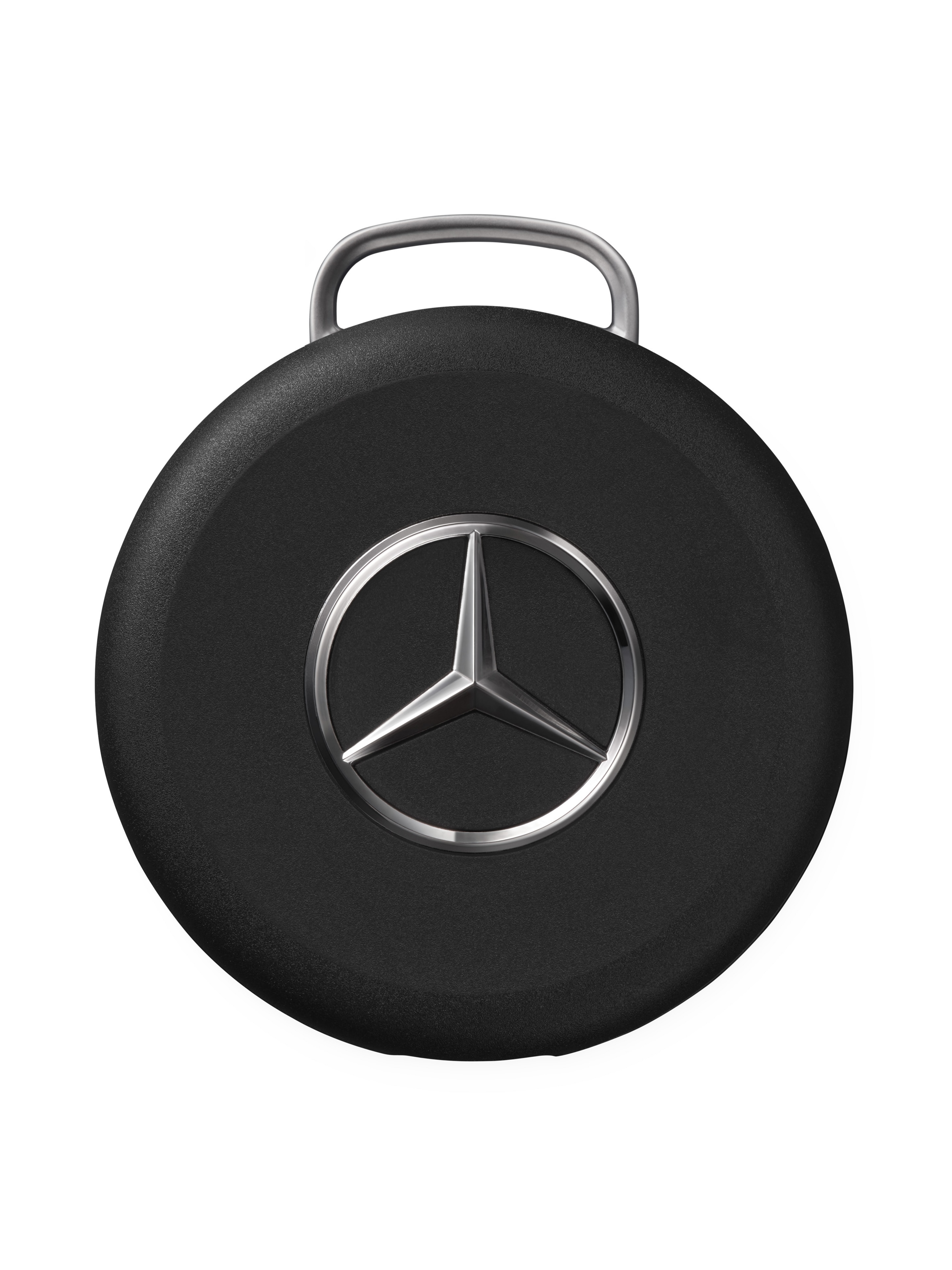 Mercedes-Benz, Chipolo loop tracking tag - negro / plata, Plástico, galvanizado