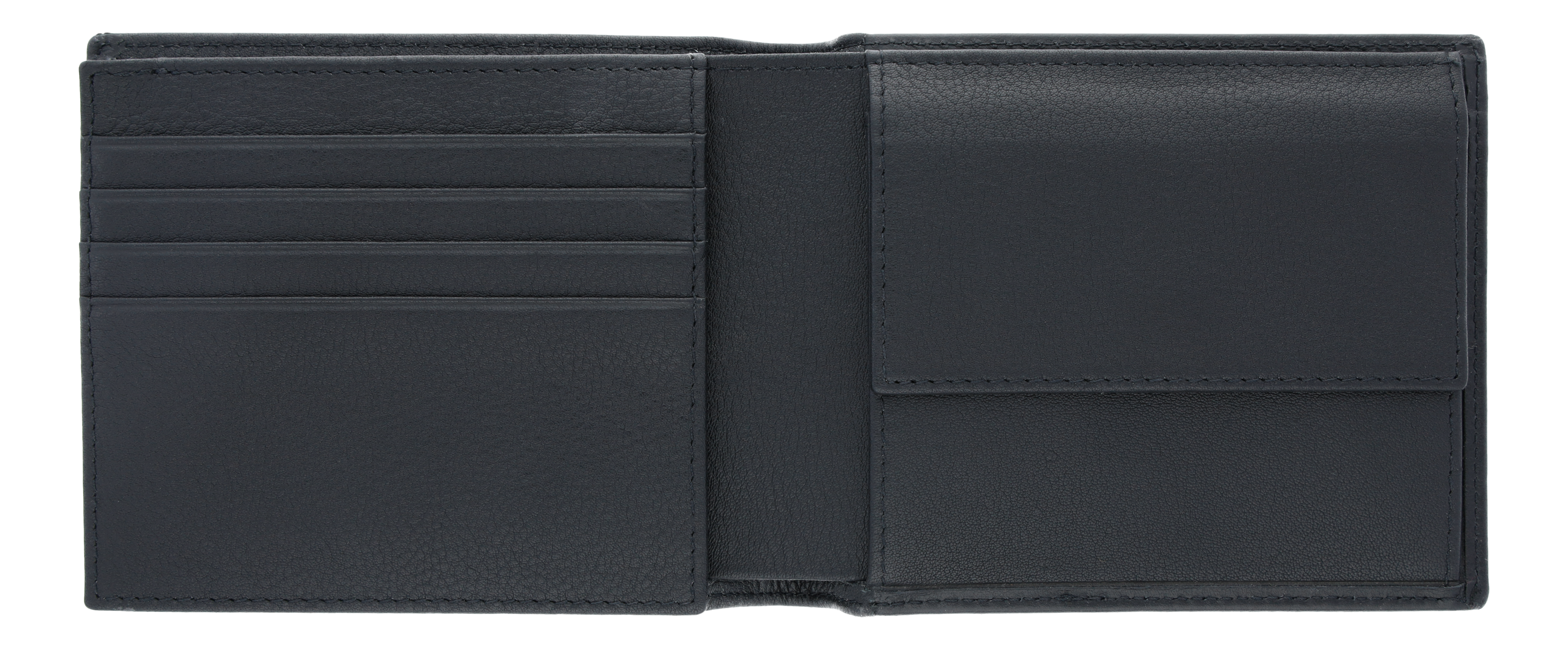 Monedero AMG - negro, Cuero bovino