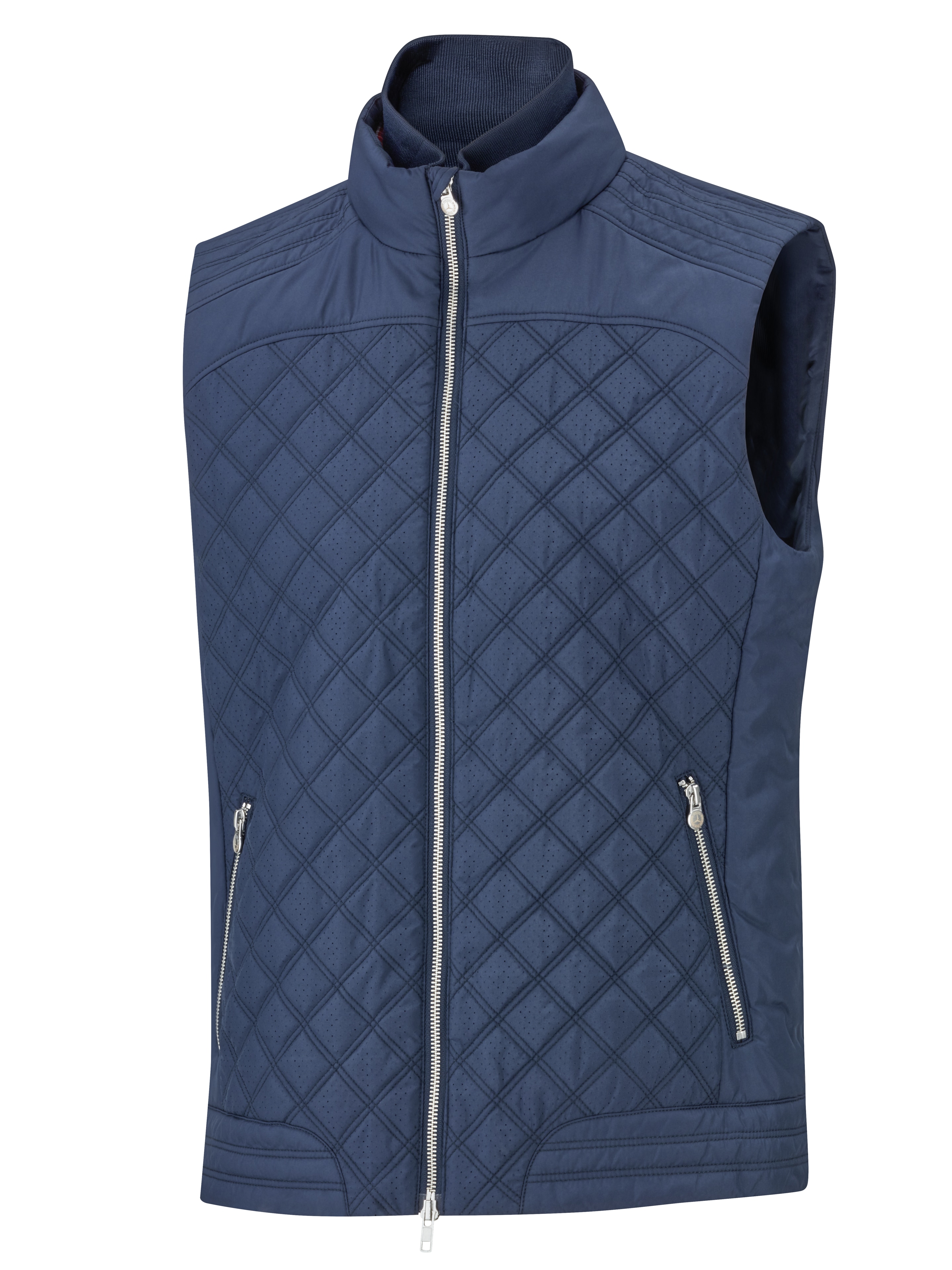 Chaleco de caballero - azul, S