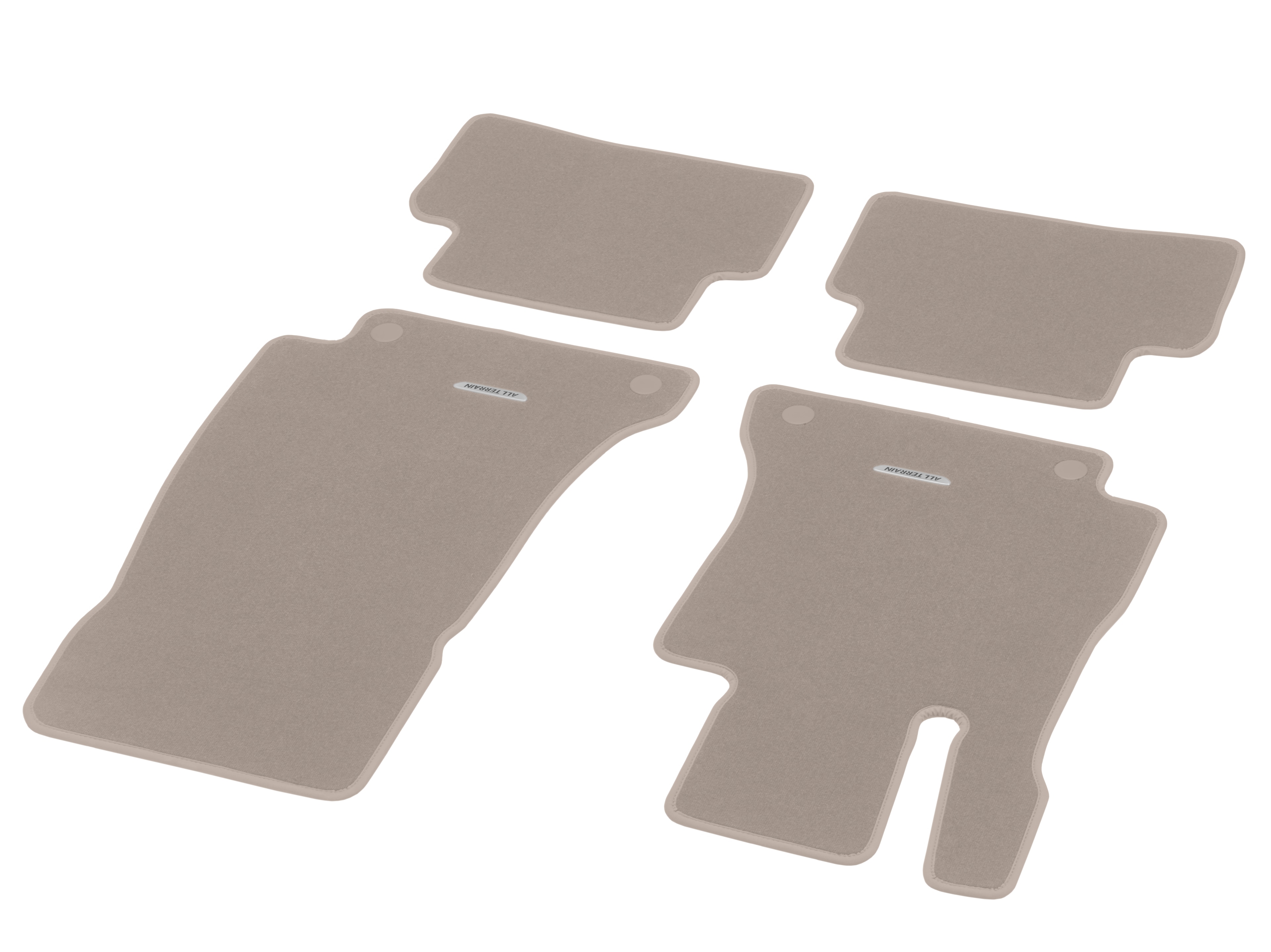 Alfombrillas CLASSIC, Kit, 4 piezas, All-Terrain - Dirección a la izquierda, beige macchiato