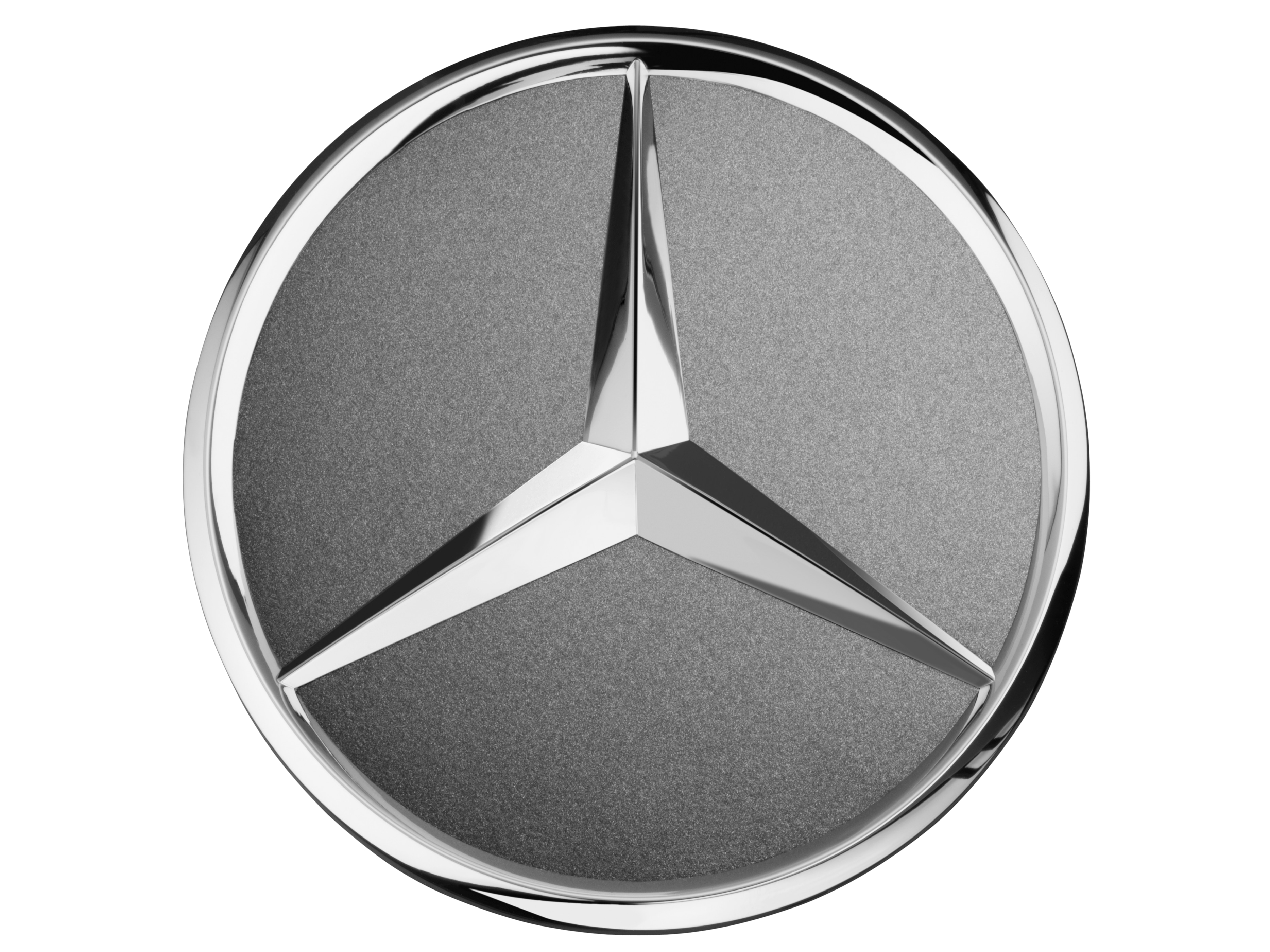 Embellecedor de rueda, Estrella en relieve, Para un orificio de centrado con un diámetro de 71,8 mm - gris