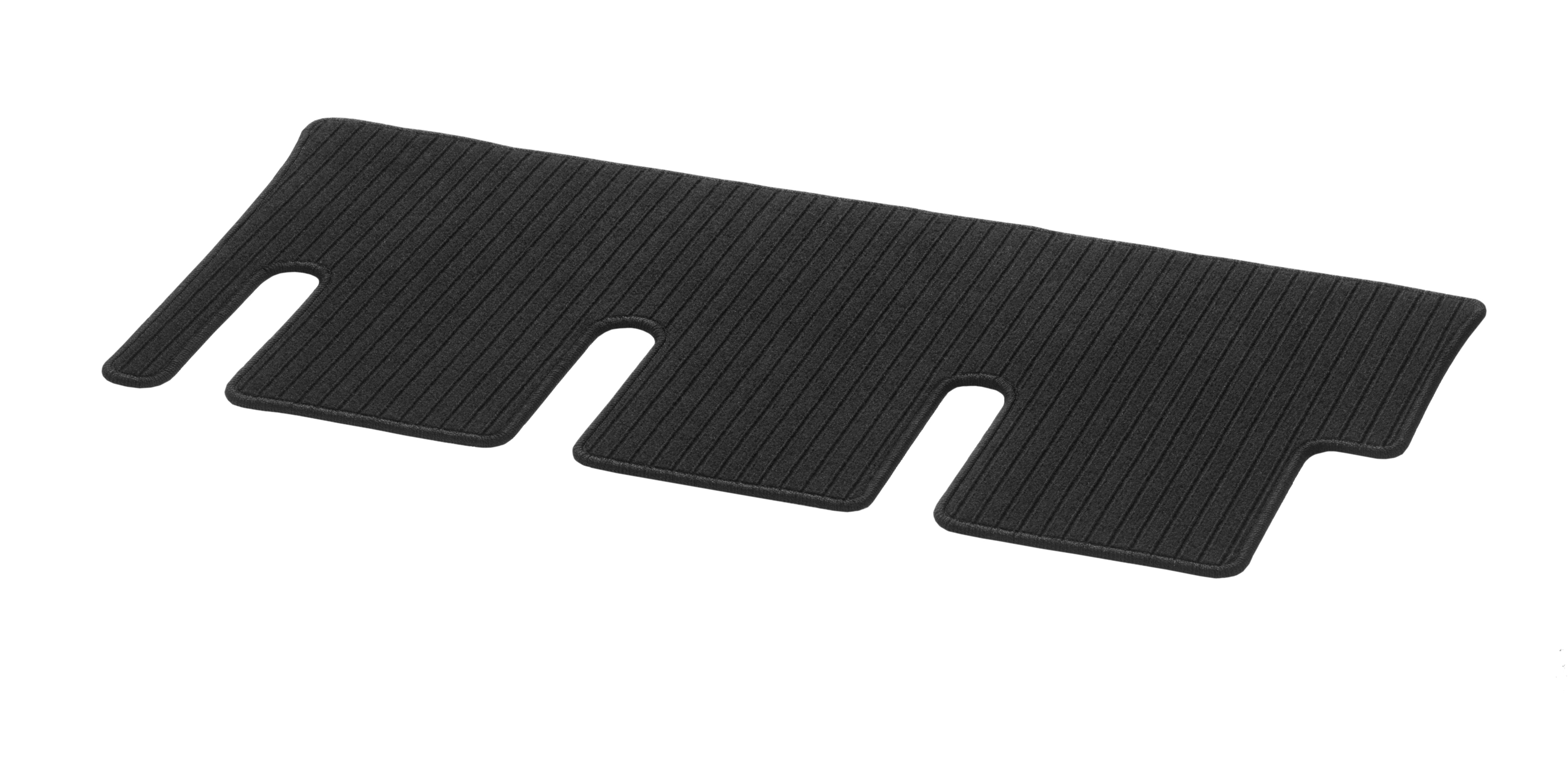 Alfombrillas de reps, Compartimento portaequipajes, con riel simple, 1 pieza, A1, compacta - Dirección a la izquierda/derecha, negro