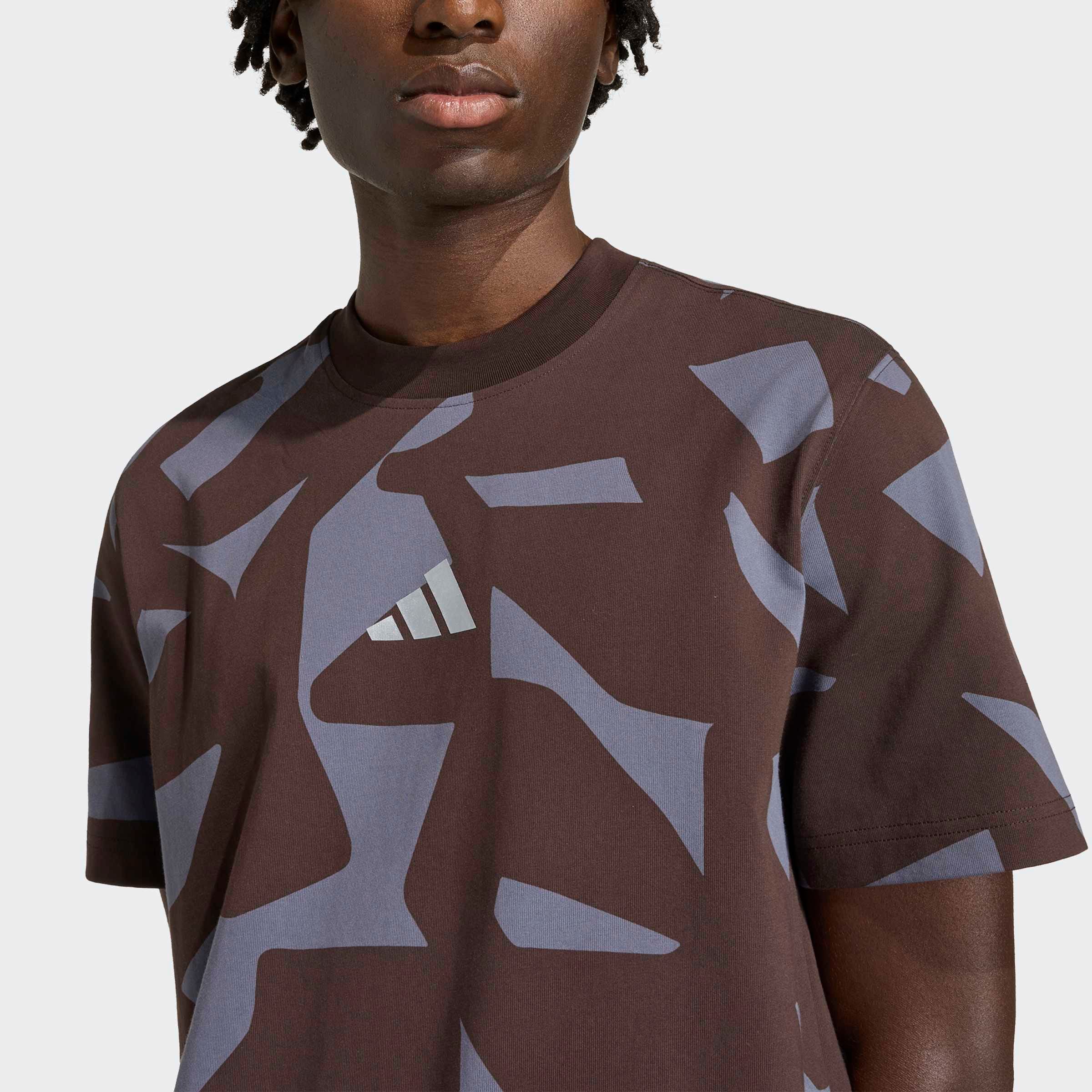 Camiseta AMG unisex - marrón oscuro, M