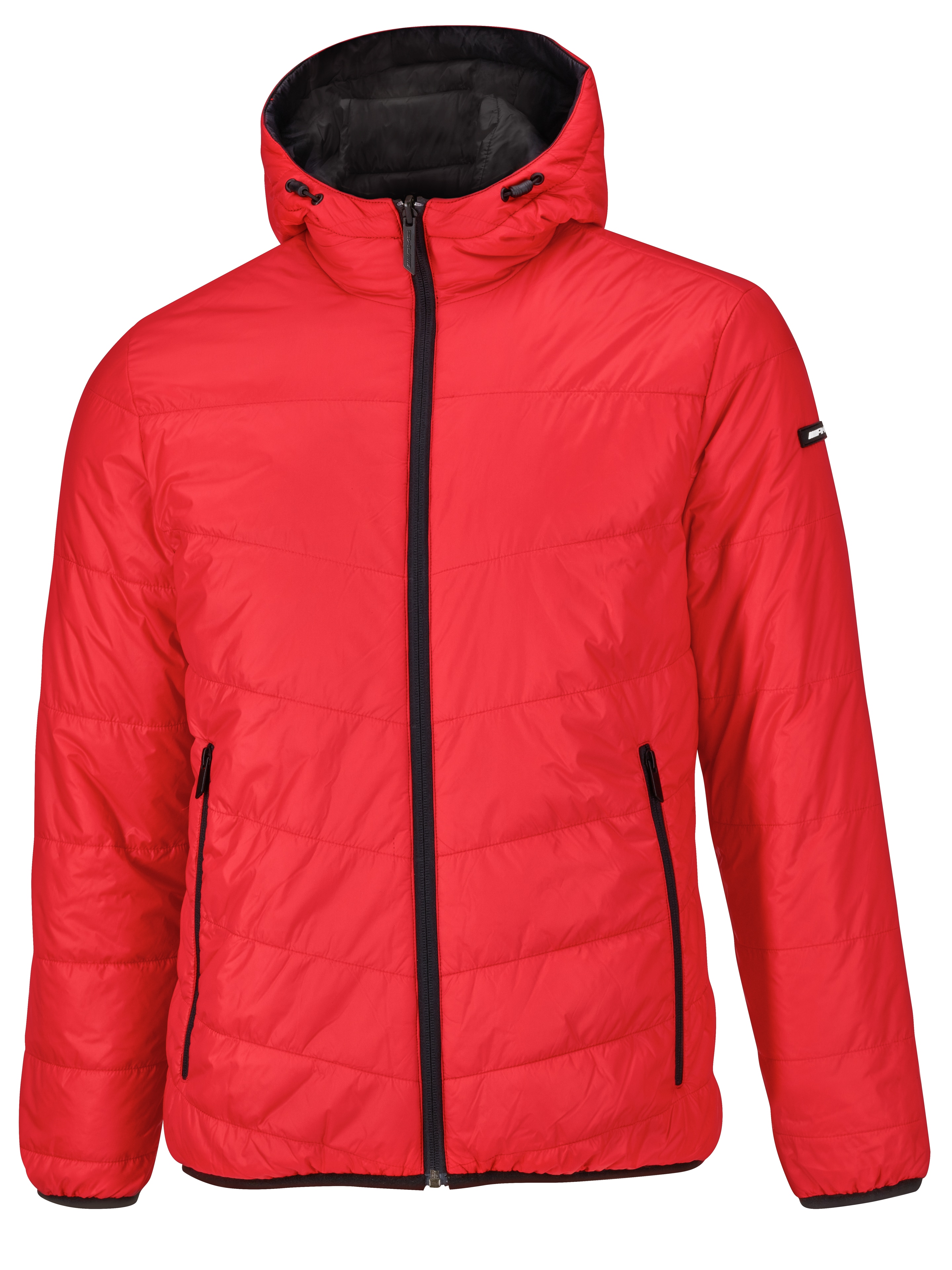 Chaqueta acolchada reversible de caballero AMG - rojo, L