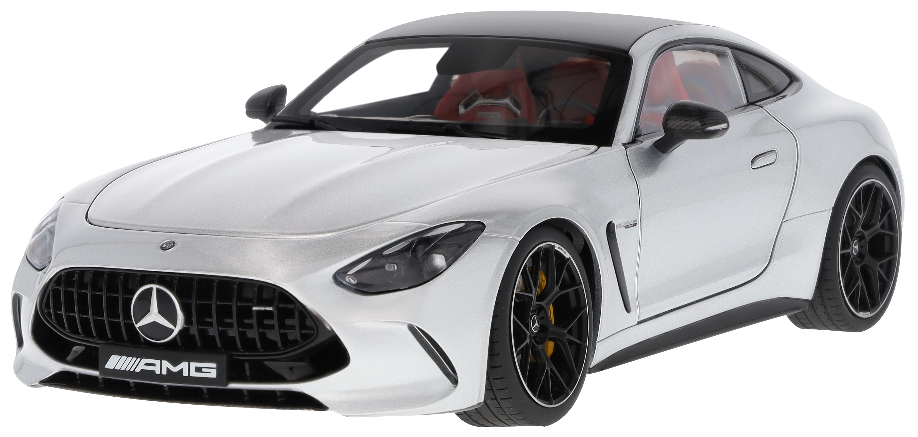 Mercedes-AMG GT 63, C192 - plata hightech, NZG, 1:18