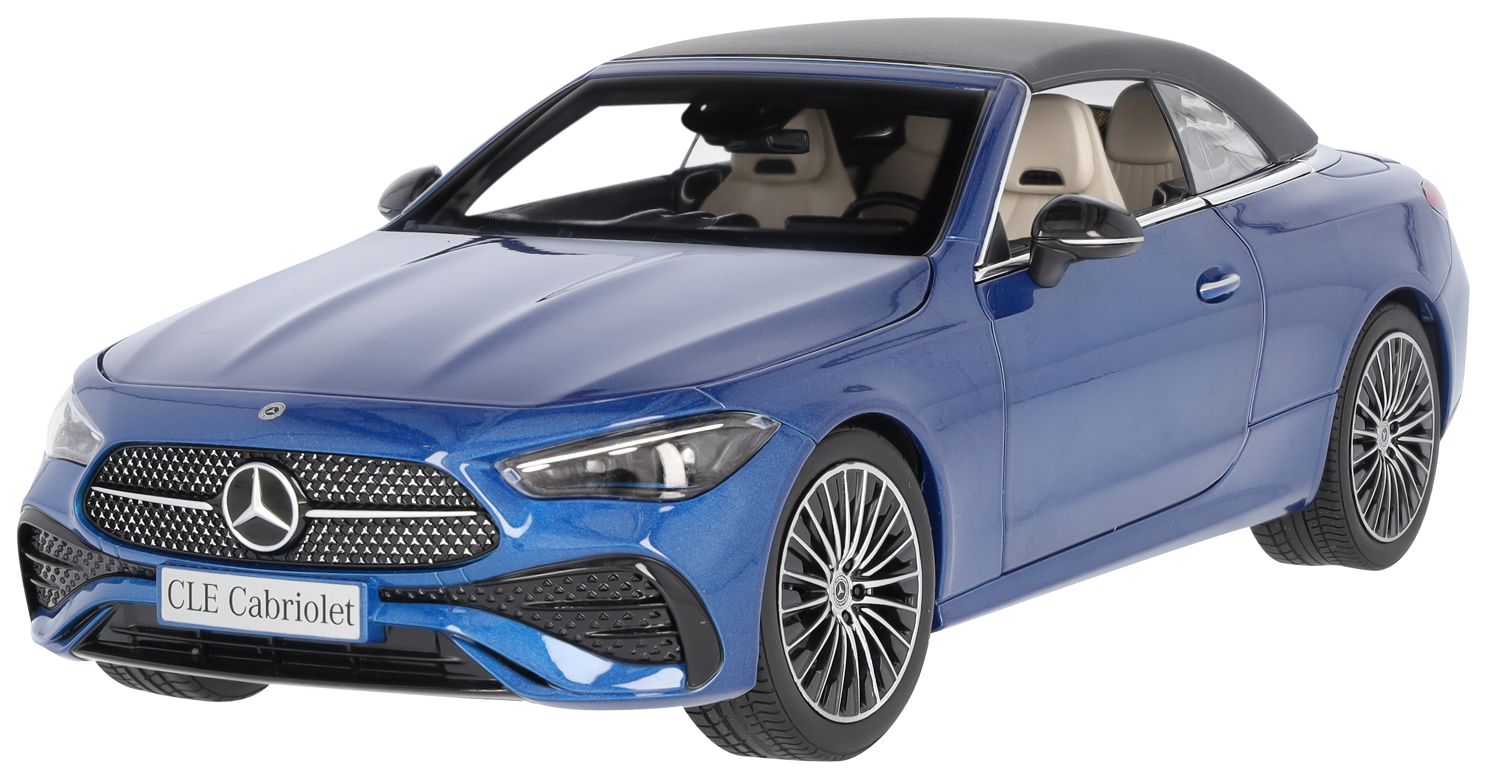 CLE cabrio, AMG Line, A236 - azul espectral, Norev, 1:18