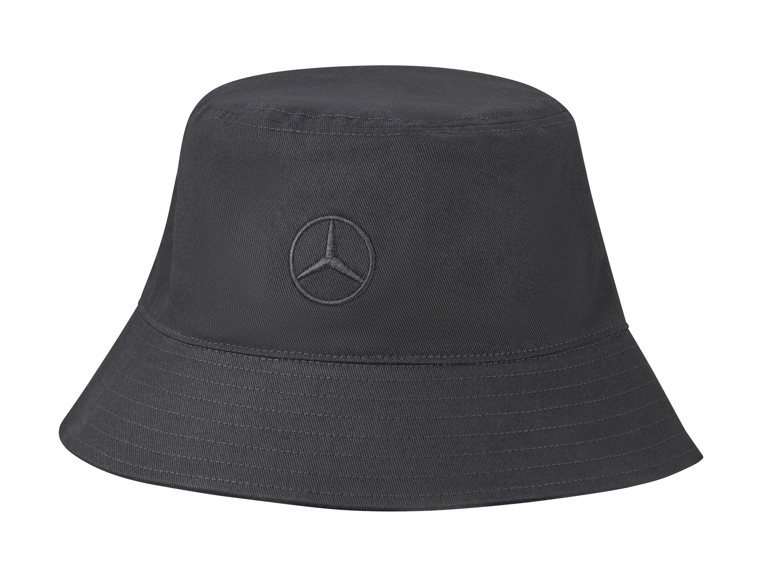 Sombrero de cubo - negro, Algodón (orgánico)