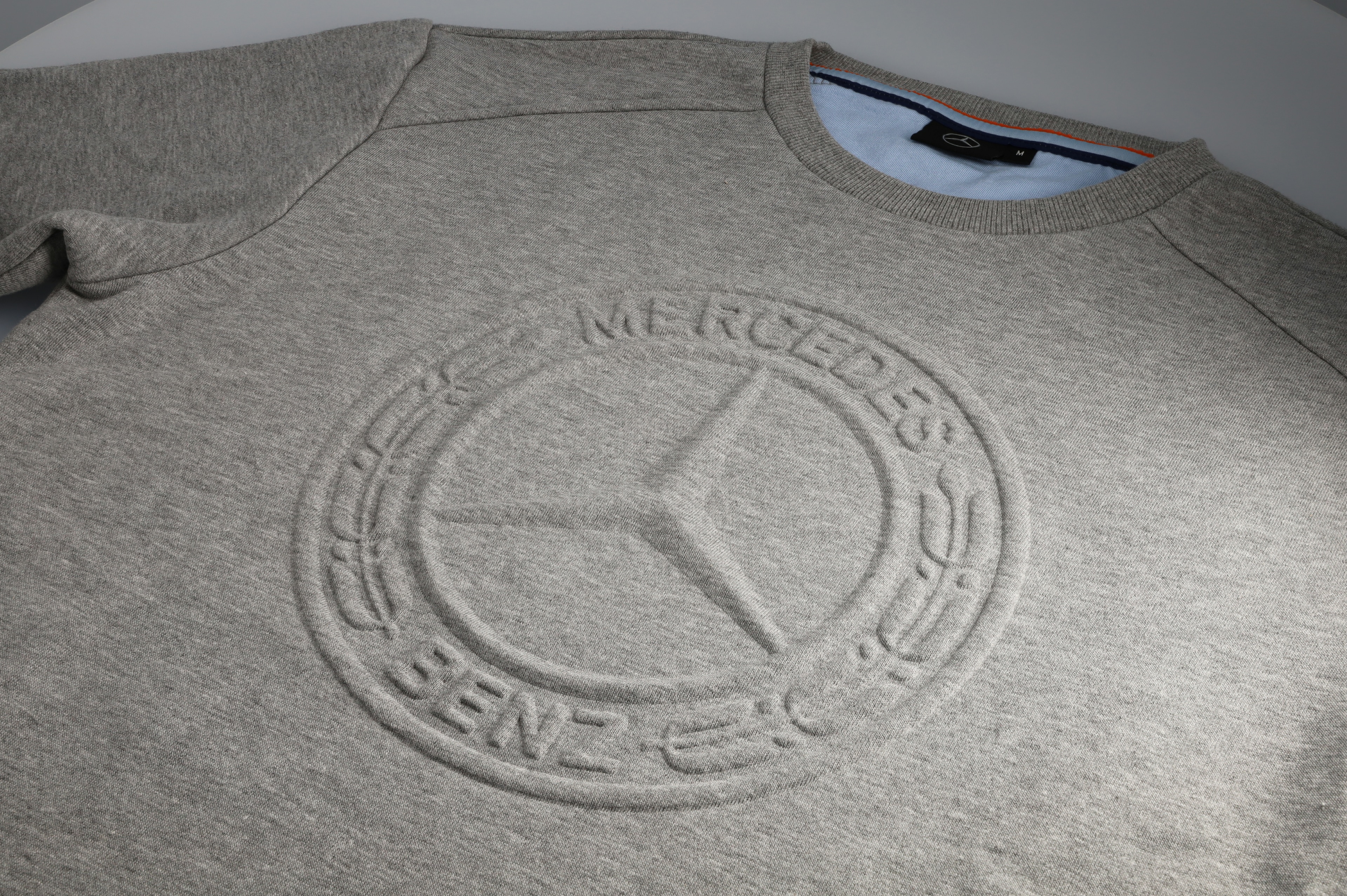 Sudadera, unisex, gris jaspeado, colección MB 2020