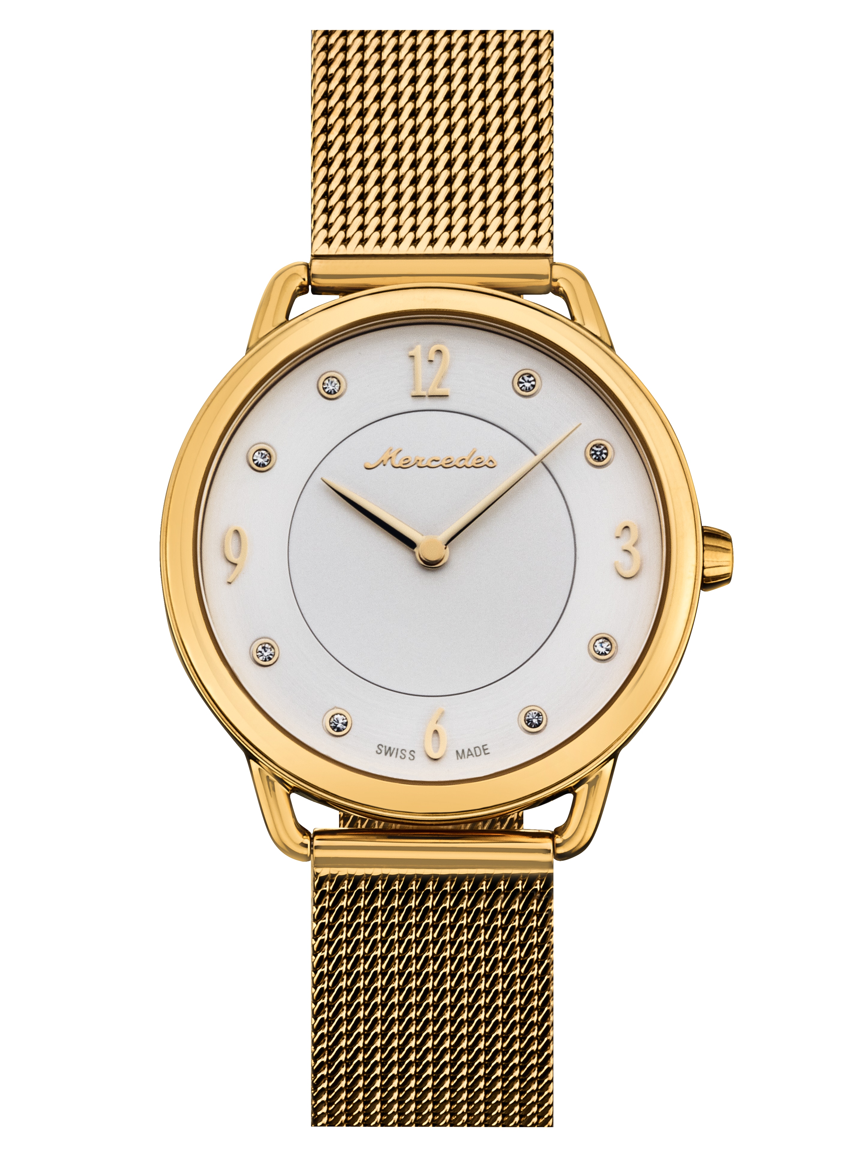 Reloj de pulsera, señora, Classic Lady - dorado, Acero inoxidable