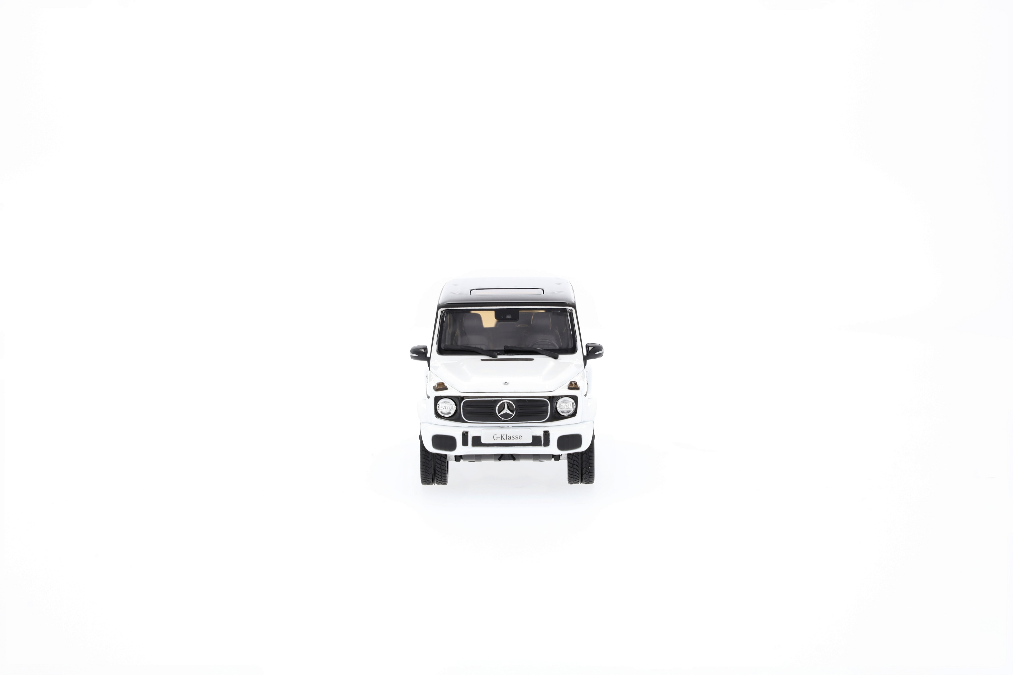 G 580 con tecnología EQ, Vehículo todoterreno, AMG Line, N465 - MANUFAKTUR blanco opalita bright, Norev, 1:43