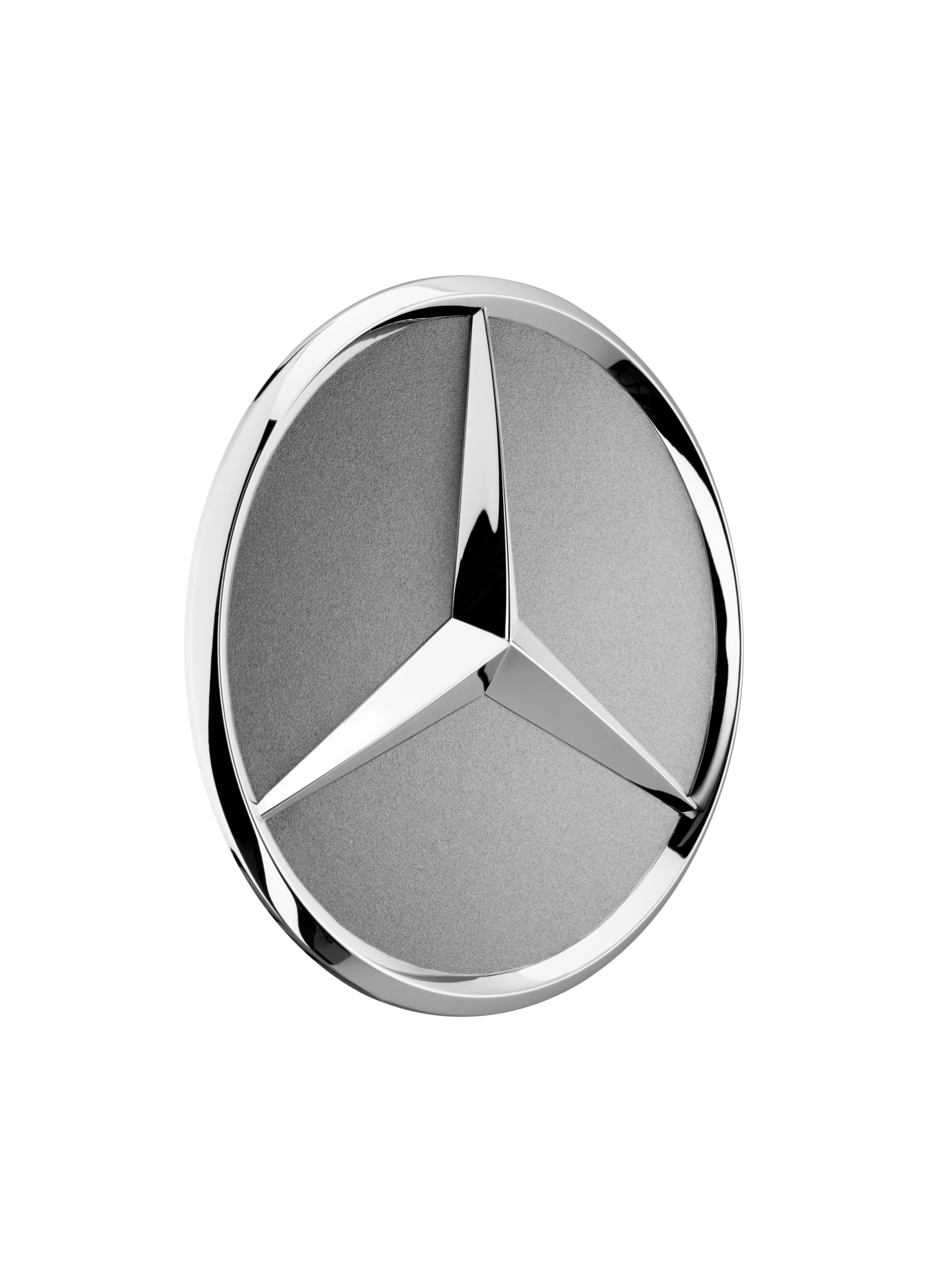 Embellecedor de rueda, Estrella en relieve - plata titanio, Efecto cromado