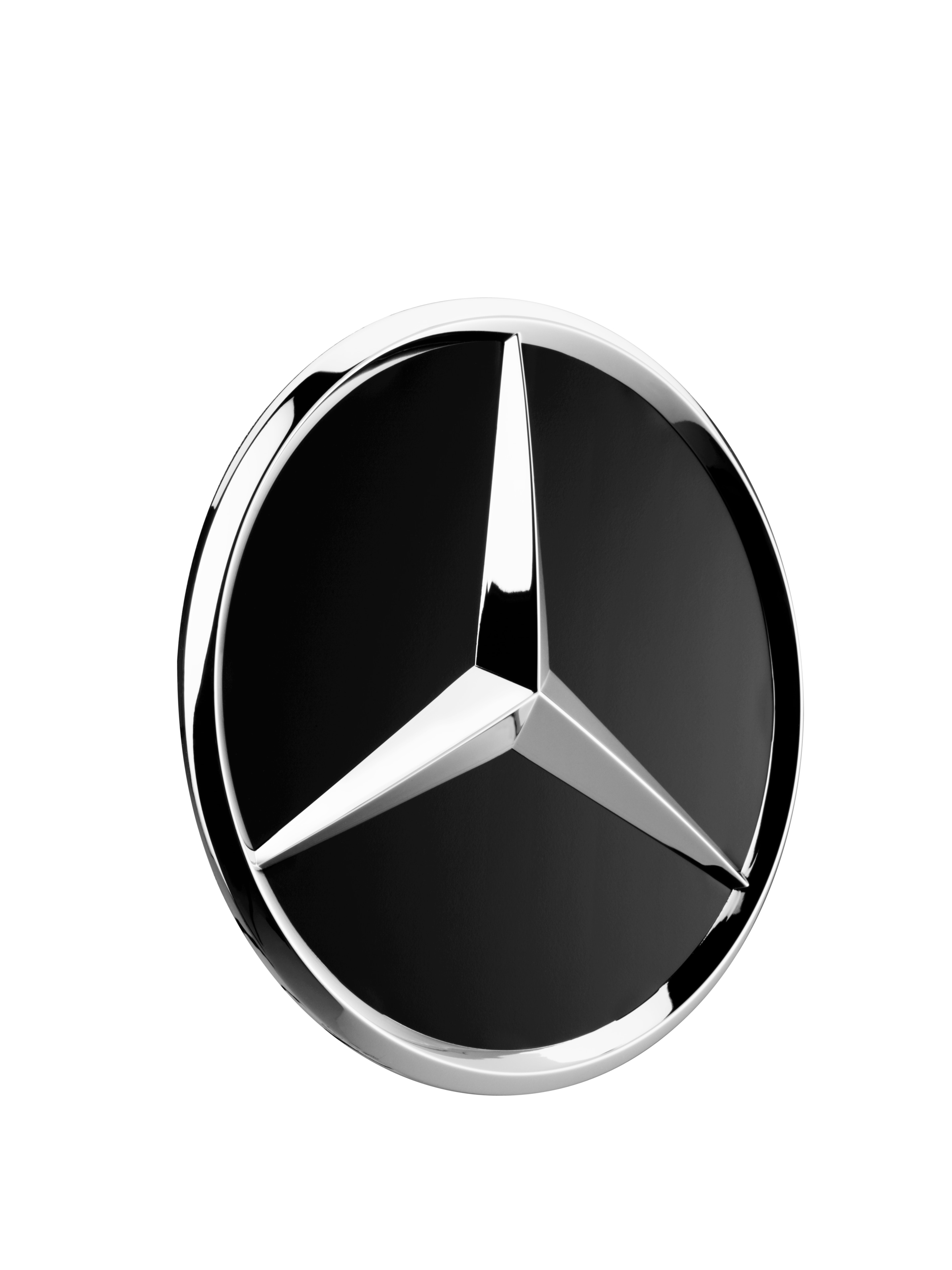 Embellecedor de rueda, Estrella en relieve, Para un orificio de centrado con un diámetro de 71,8 mm - negro mate
