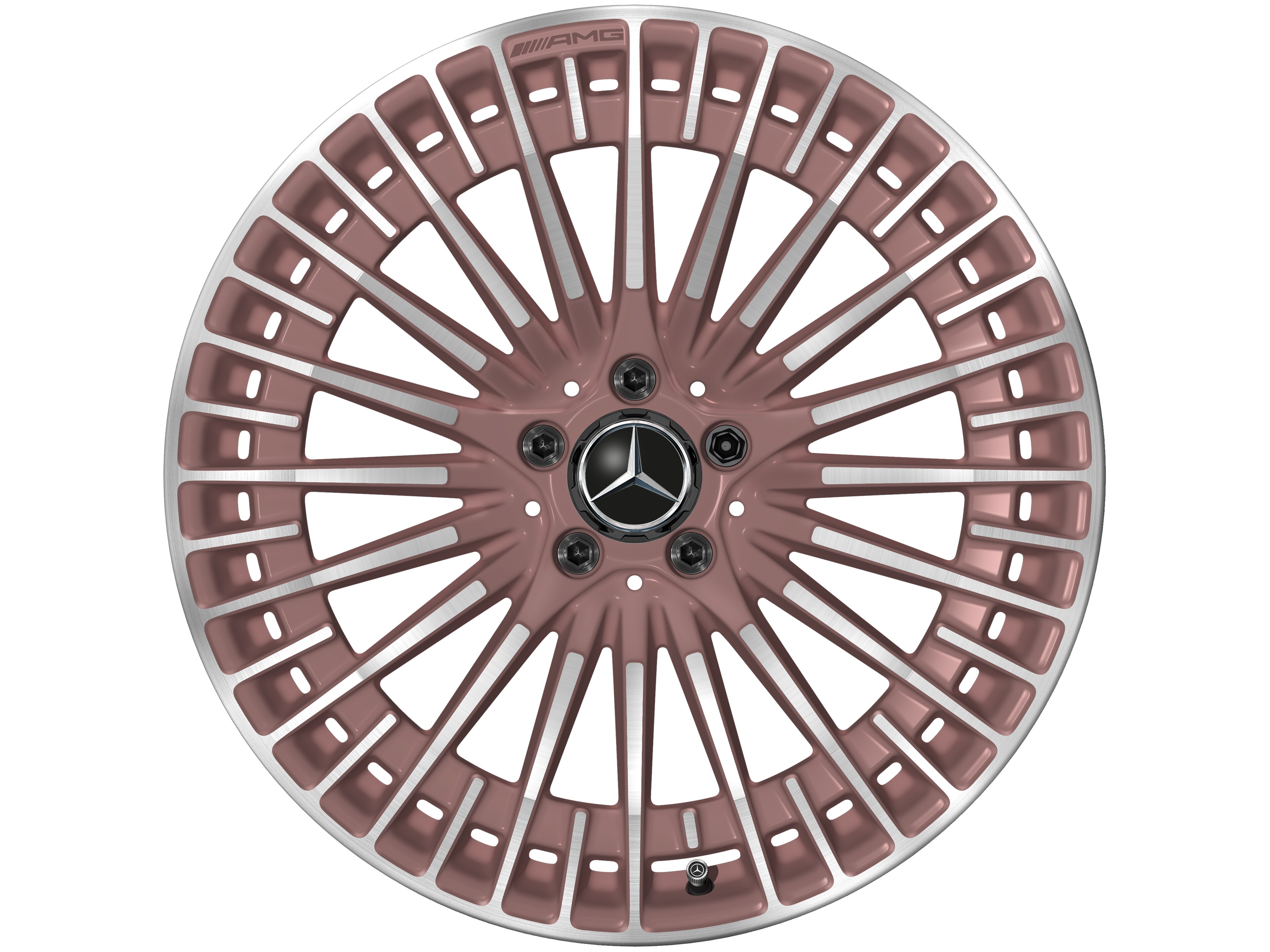 Llanta multirradio AMG, 50,8 cm (20 pulgadas) - 8,5 J x 20 ET 50,5, color cobre