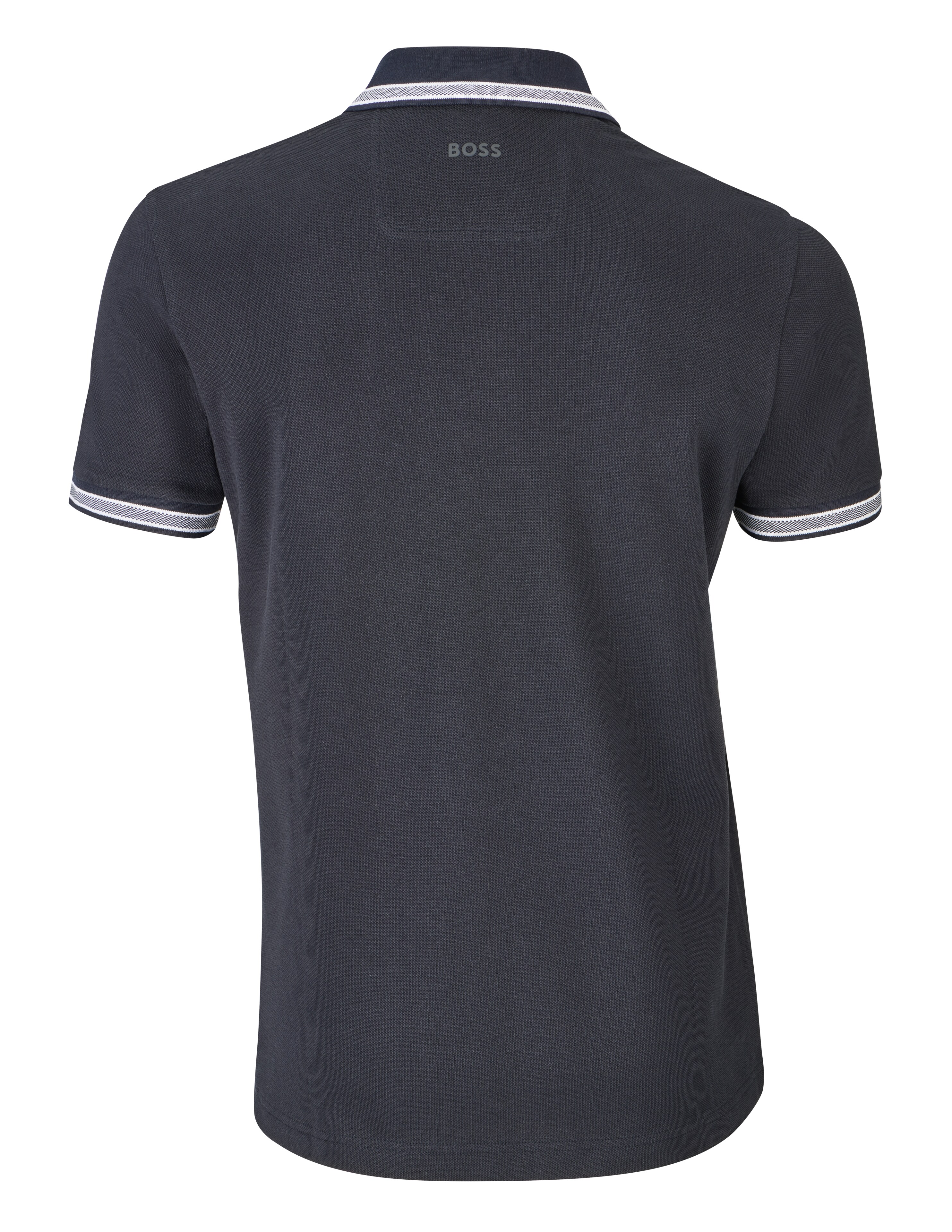 Polo de caballero - azul, L