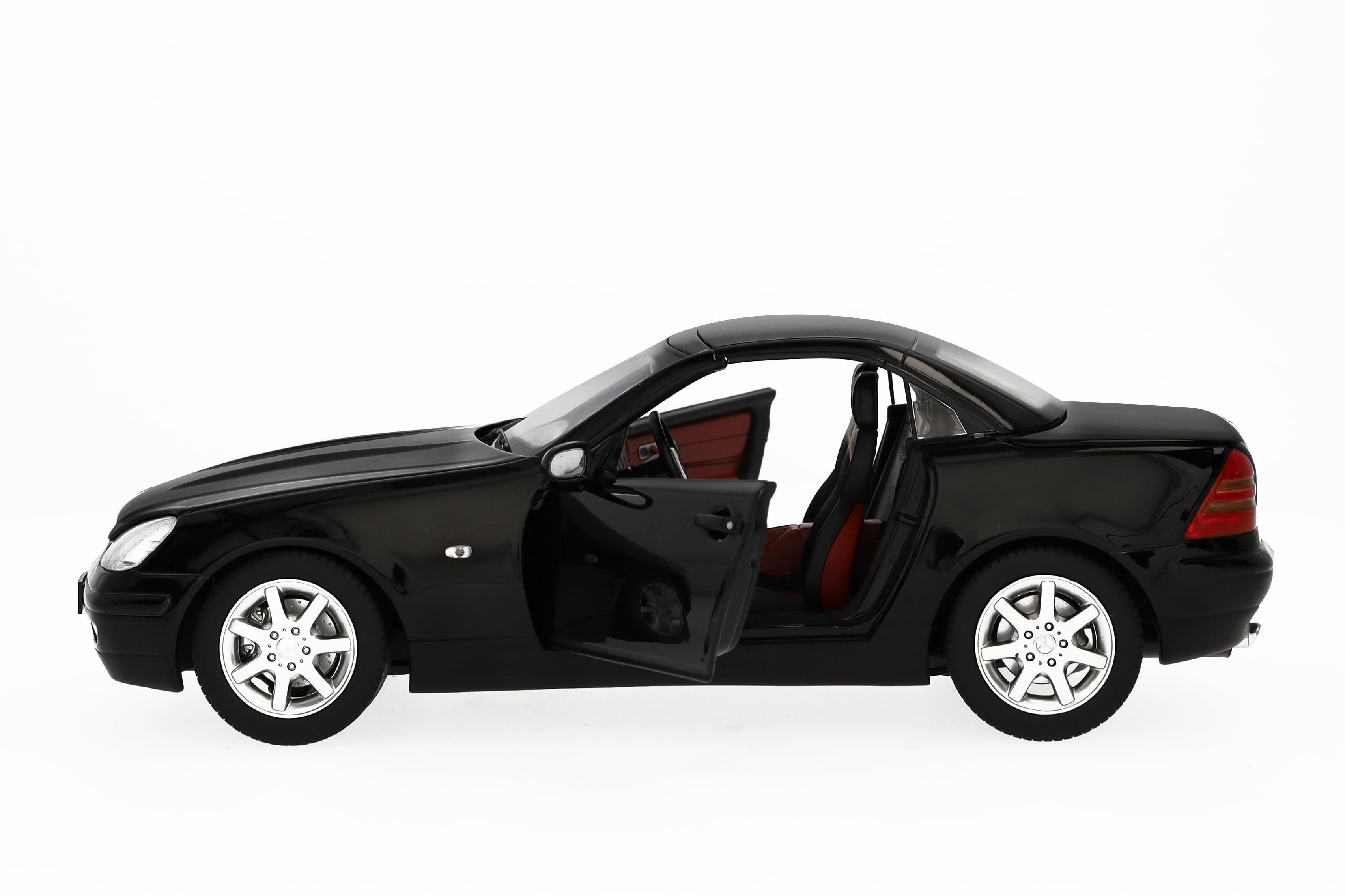 SLK 200 Roadster R170 (1996-2000) - negro, Norev, 1:18