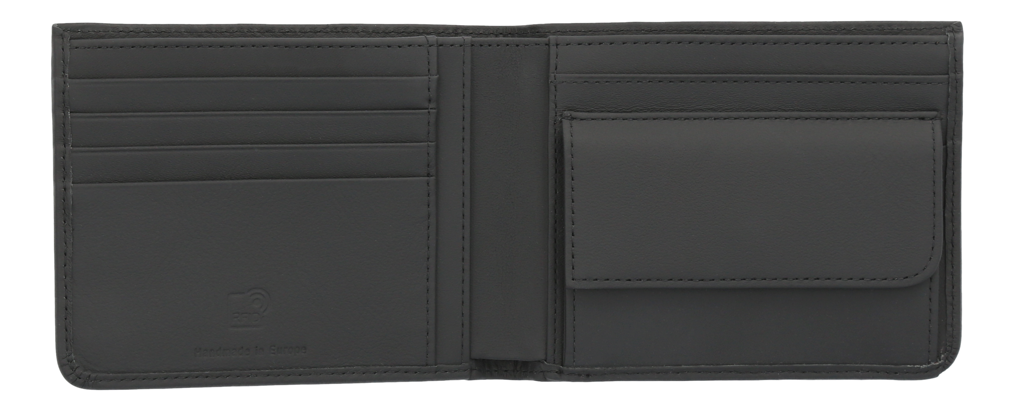Cartera, Cuero para vehículo - negro, Cuero bovino