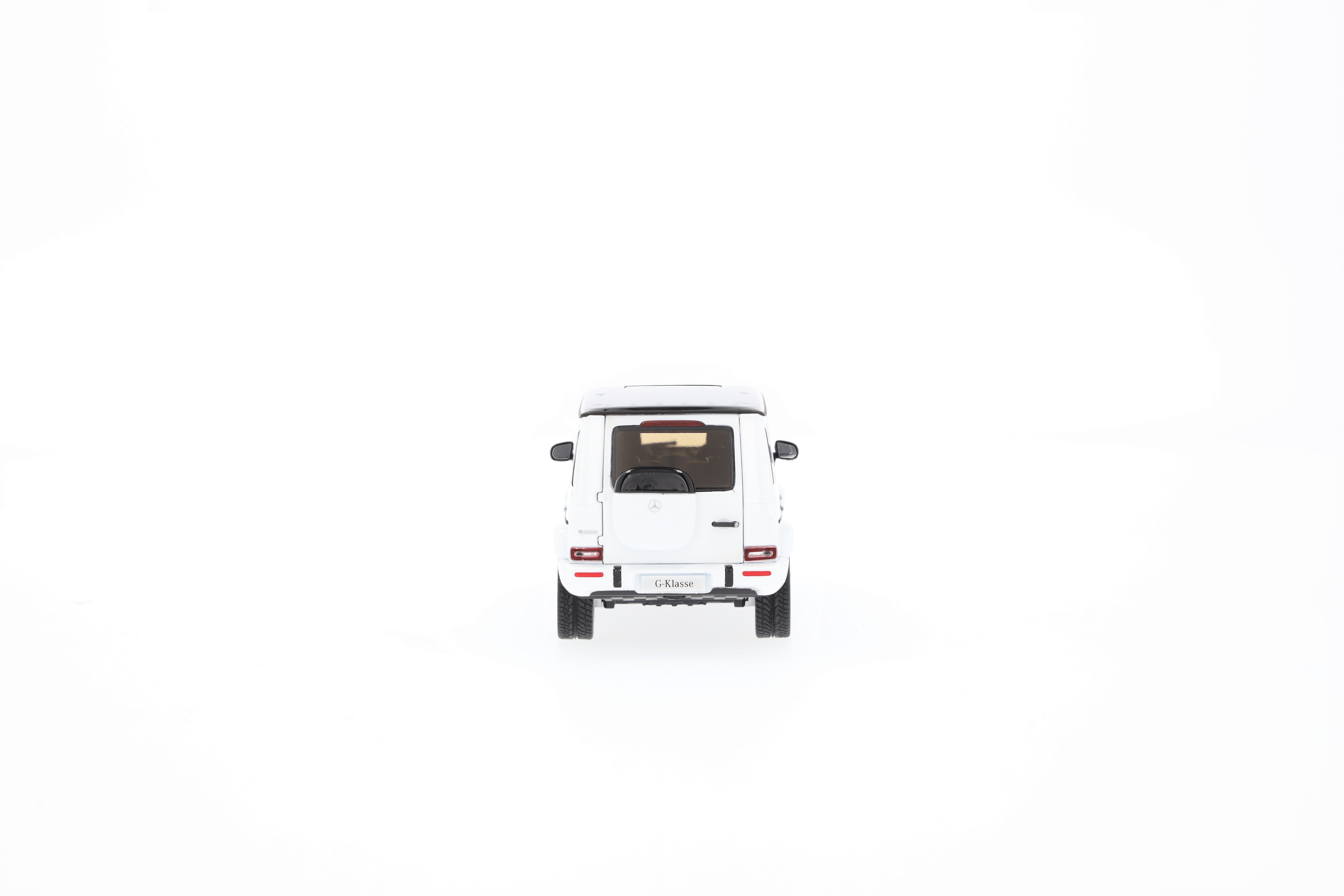 G 580 con tecnología EQ, Vehículo todoterreno, AMG Line, N465 - MANUFAKTUR blanco opalita bright, Norev, 1:43