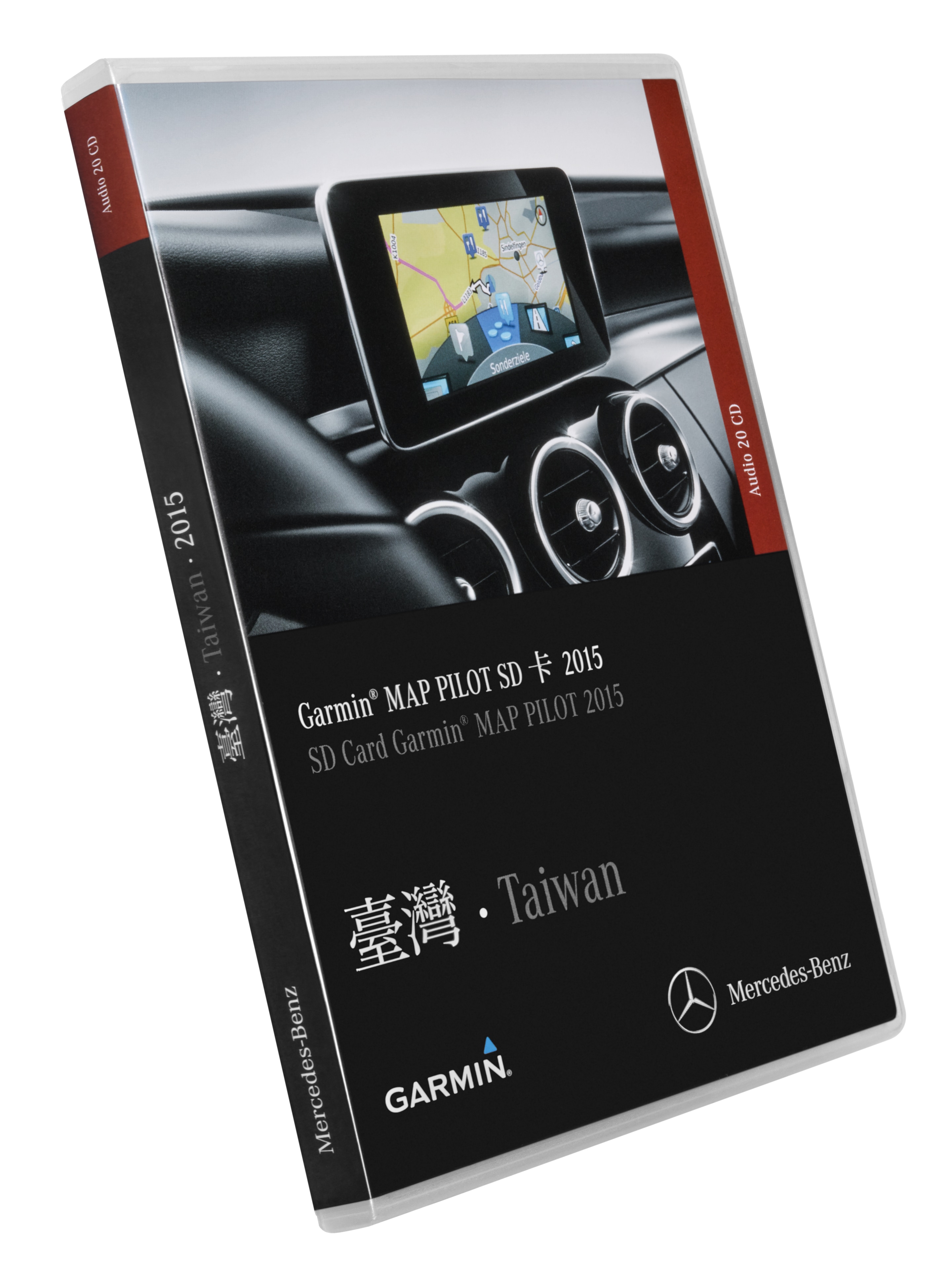 Garmin® MAP PILOT, Módulo de navegación con tarjeta SD Taiwan, para reequipamiento del código 357(EG9), con preinstalación disponible para el código 522