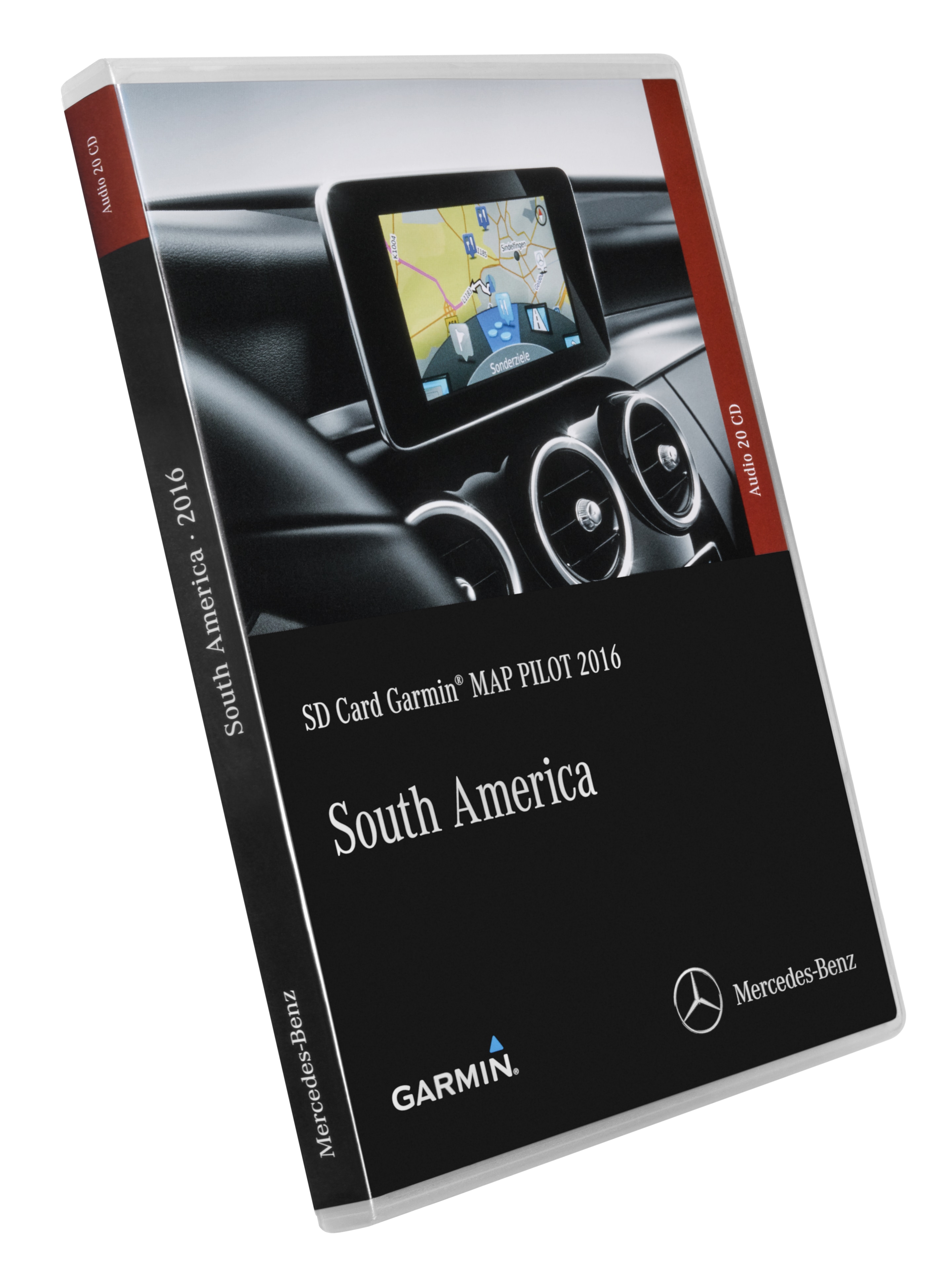 Garmin® MAP PILOT, Módulo de navegación con tarjeta SD Sudamérica, para reequipamiento del código 357(EG9), con preinstalación disponible para el código 522
