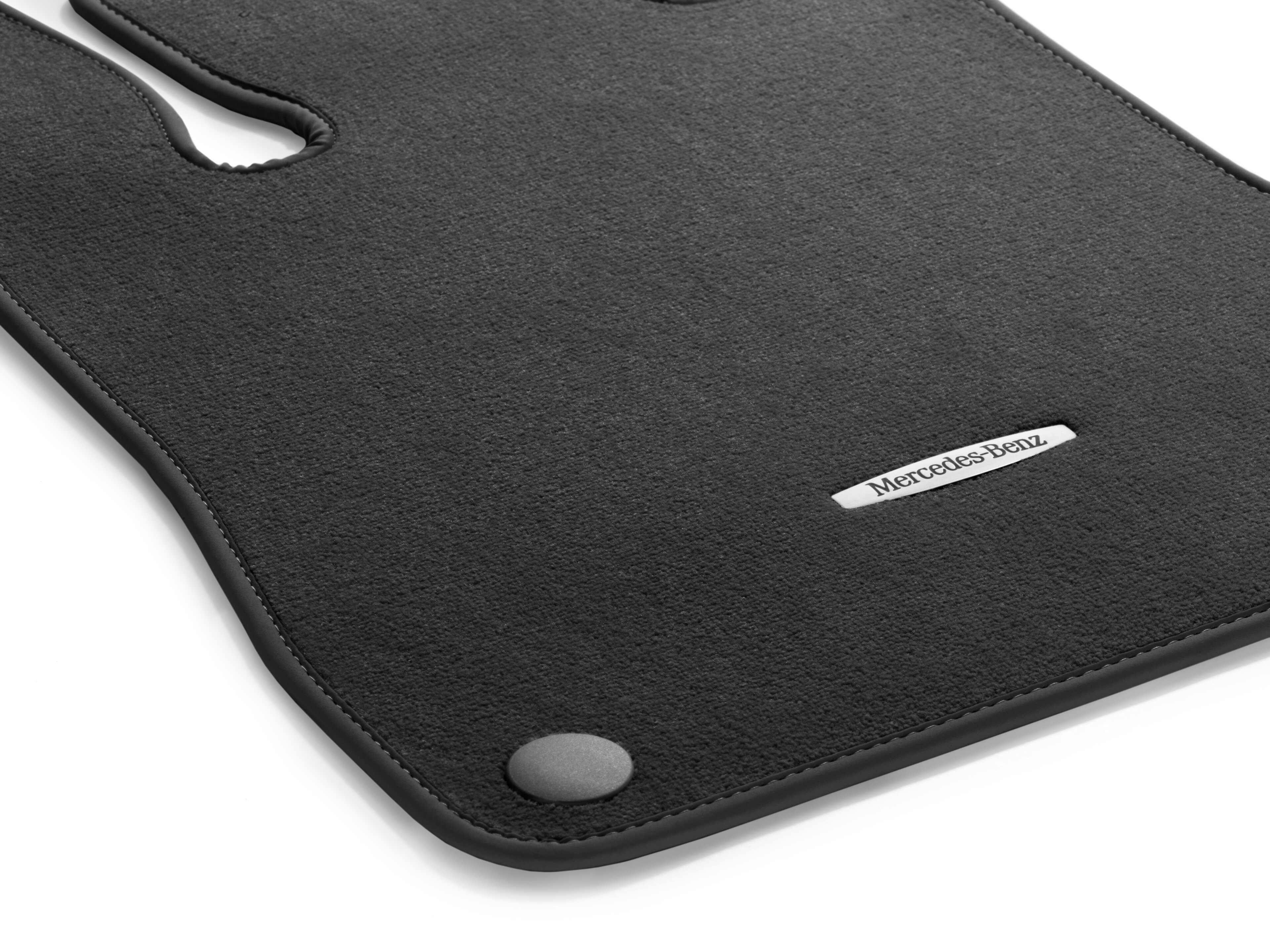 Alfombrillas CLASSIC, Kit, 2 piezas - Dirección a la izquierda, negro