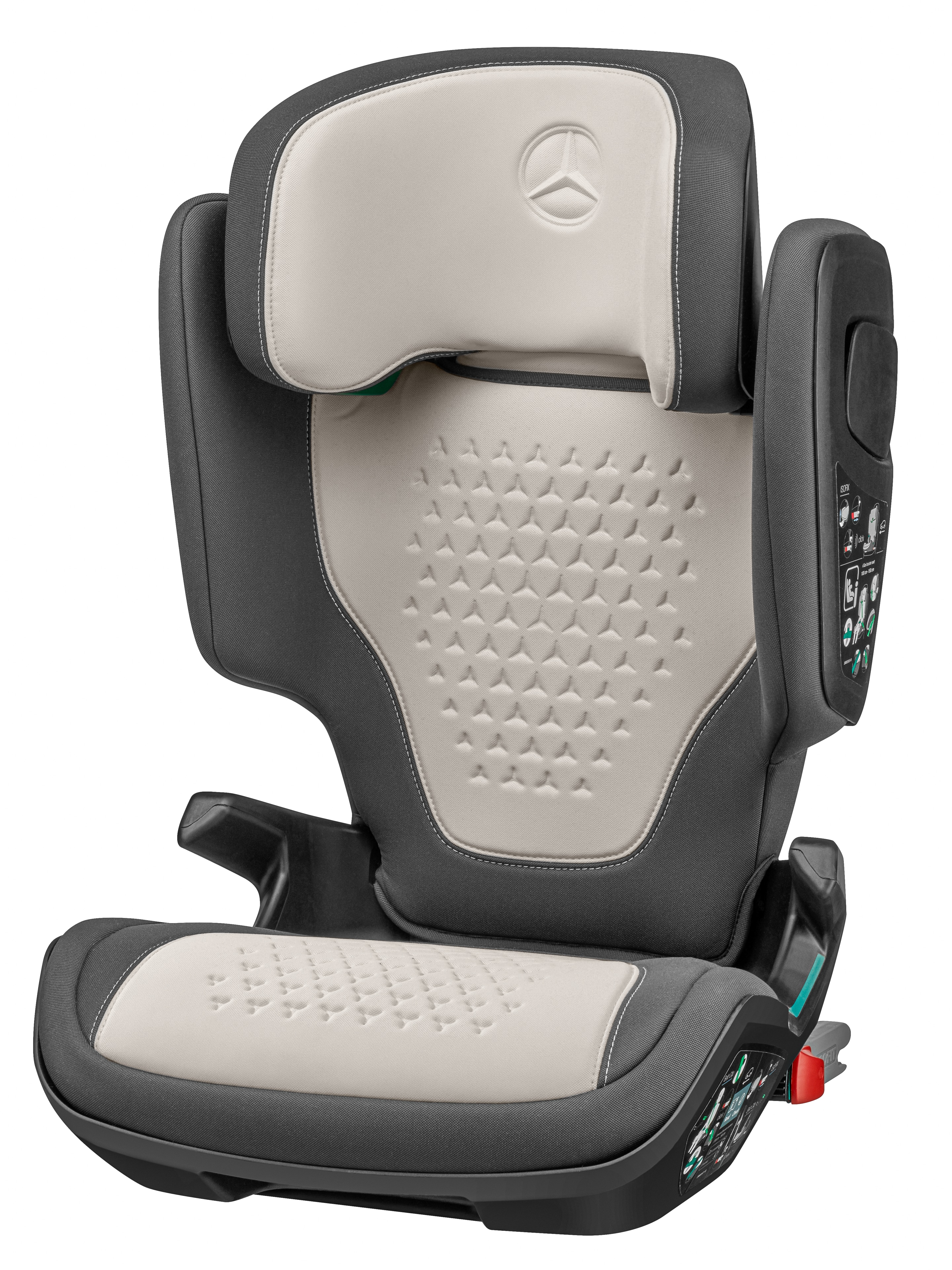 Asiento infantil KIDFIX, M i-SIZE, CEPE - antracita / beige