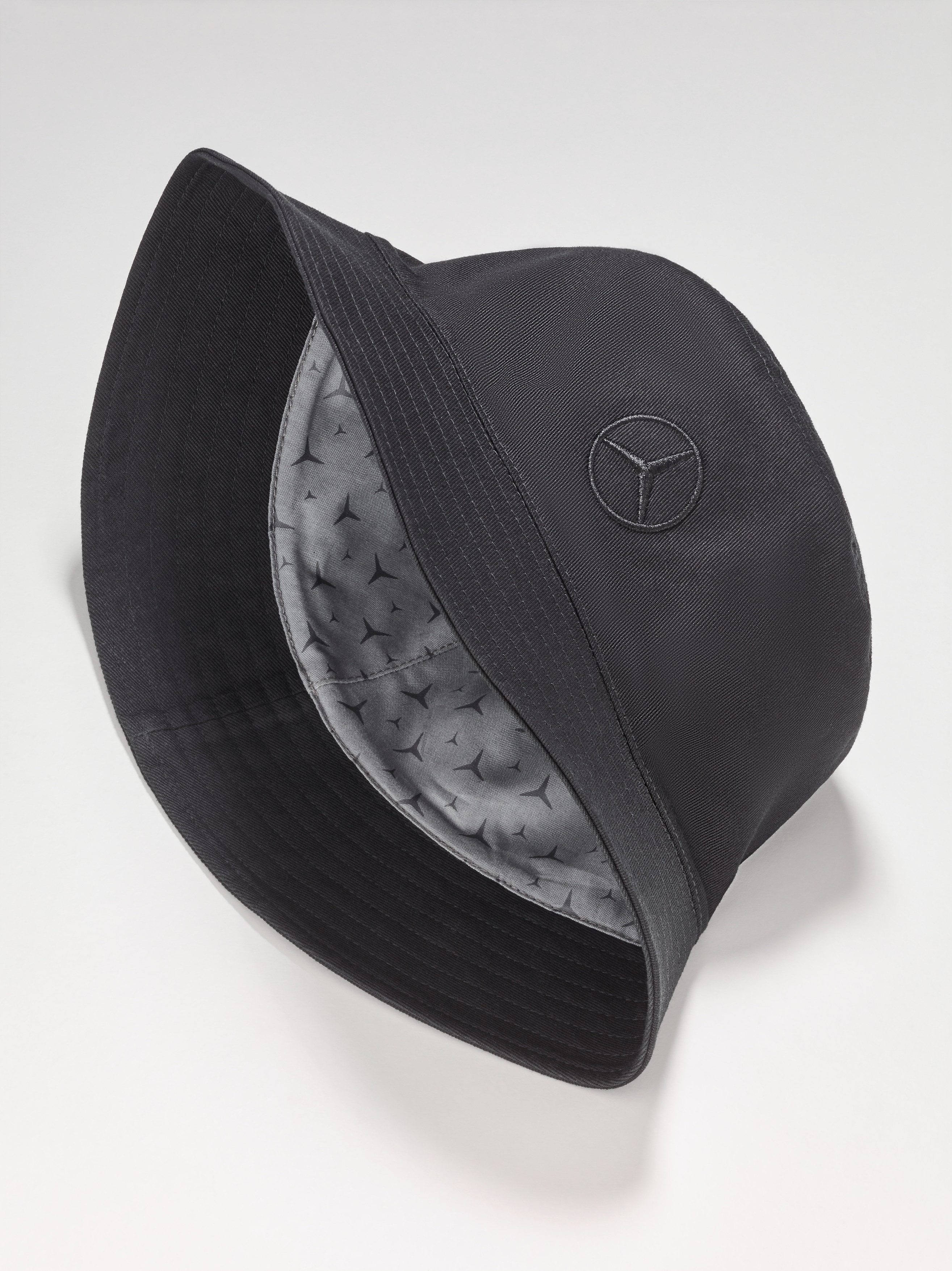 Sombrero de cubo - negro, Algodón (orgánico)