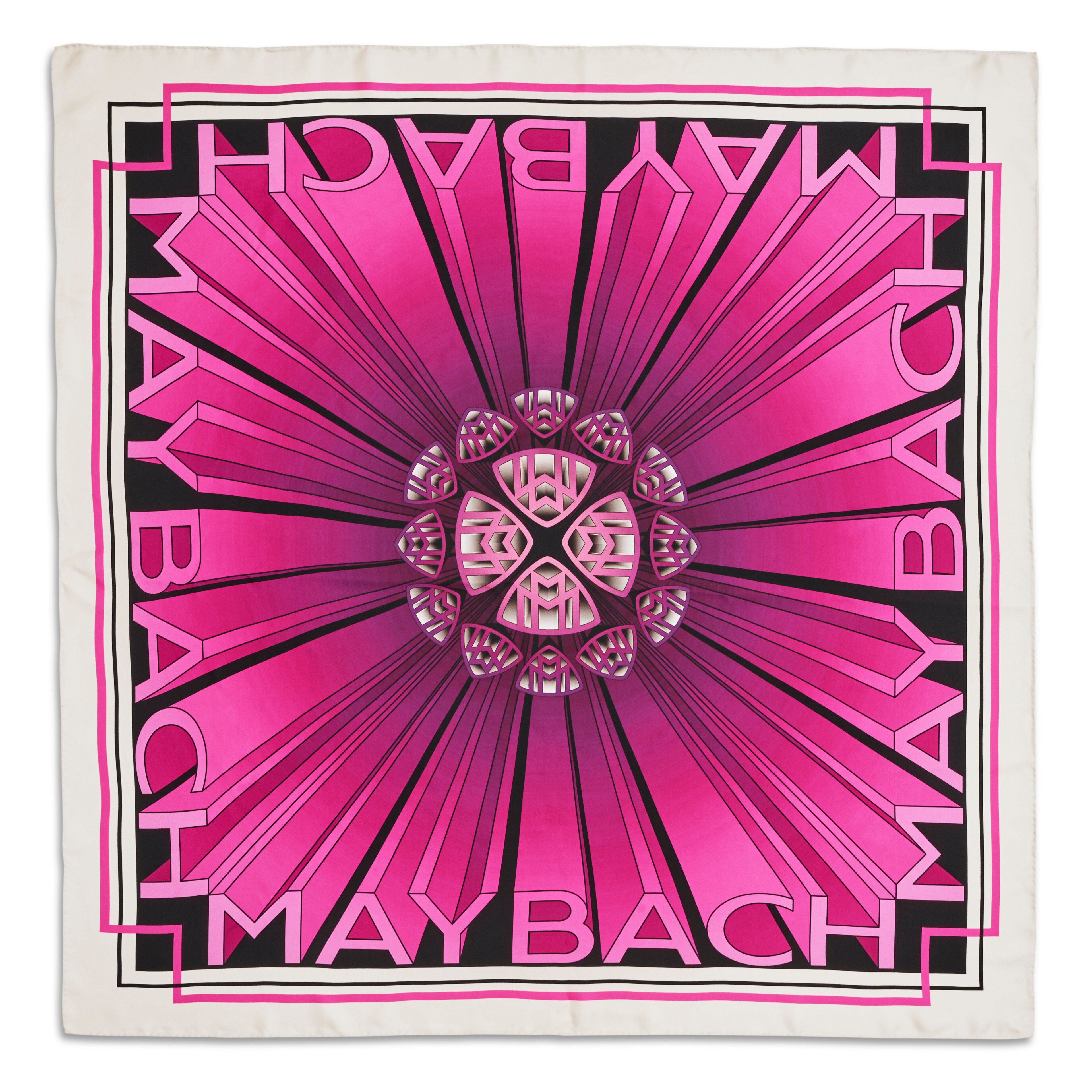 Pañuelo para señora, Mercedes-Maybach - rosa