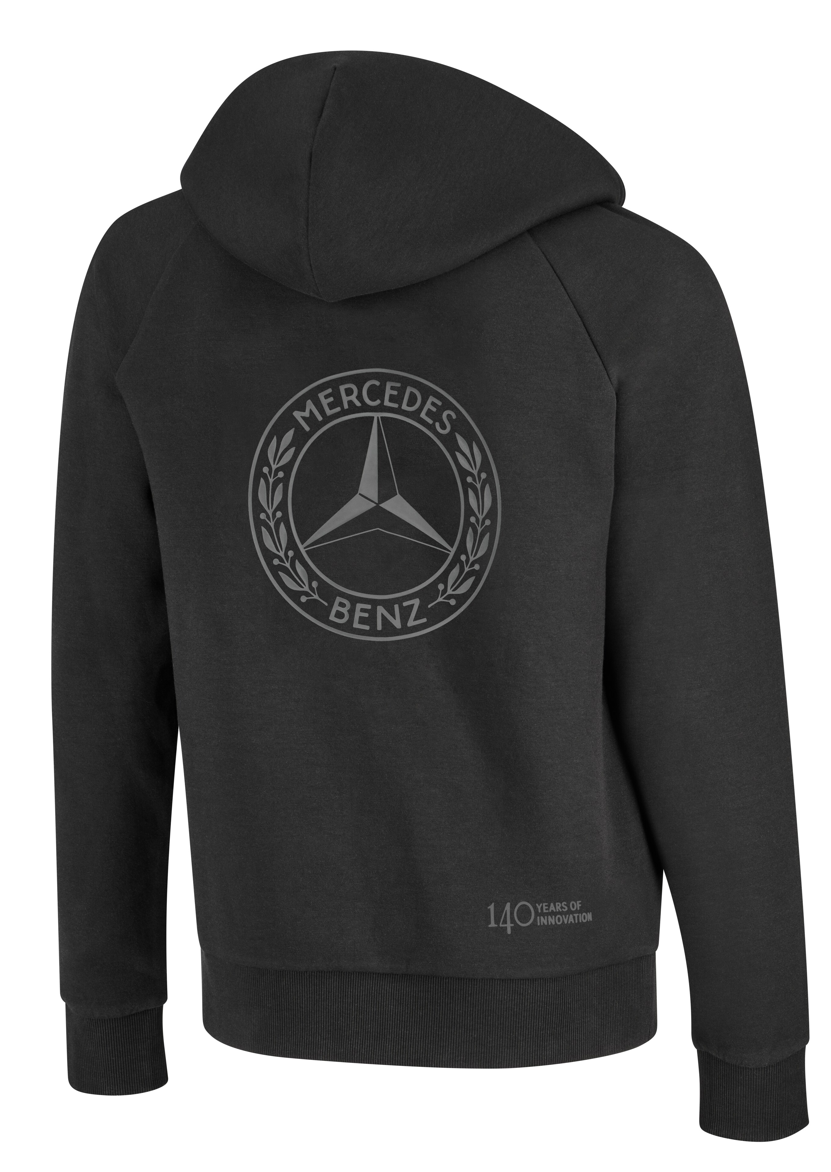 Sudadera con cremallera Unisex, 140 años - negro, M
