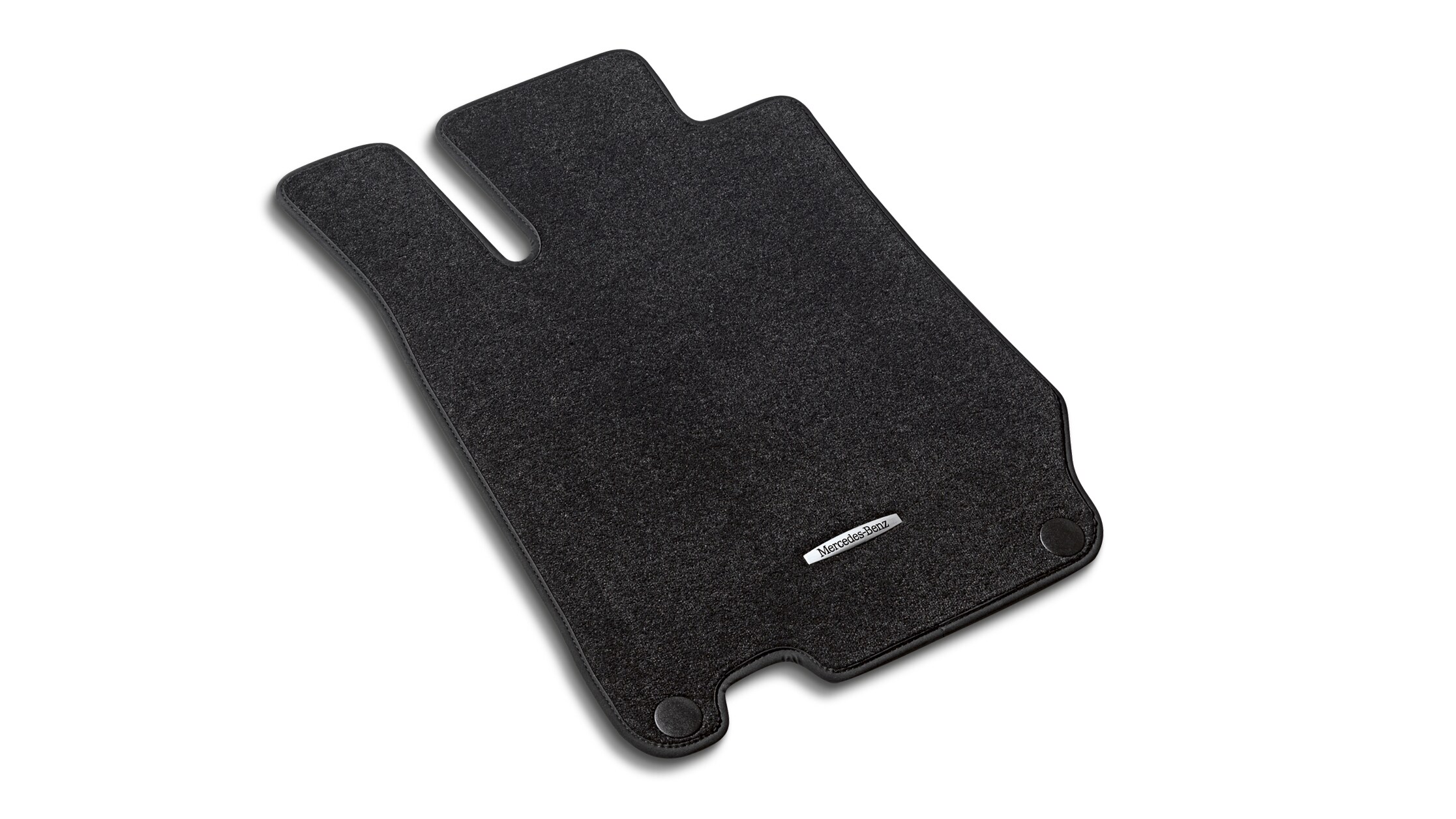 Alfombrillas CLASSIC, Kit, 2 piezas - Dirección a la izquierda, negro