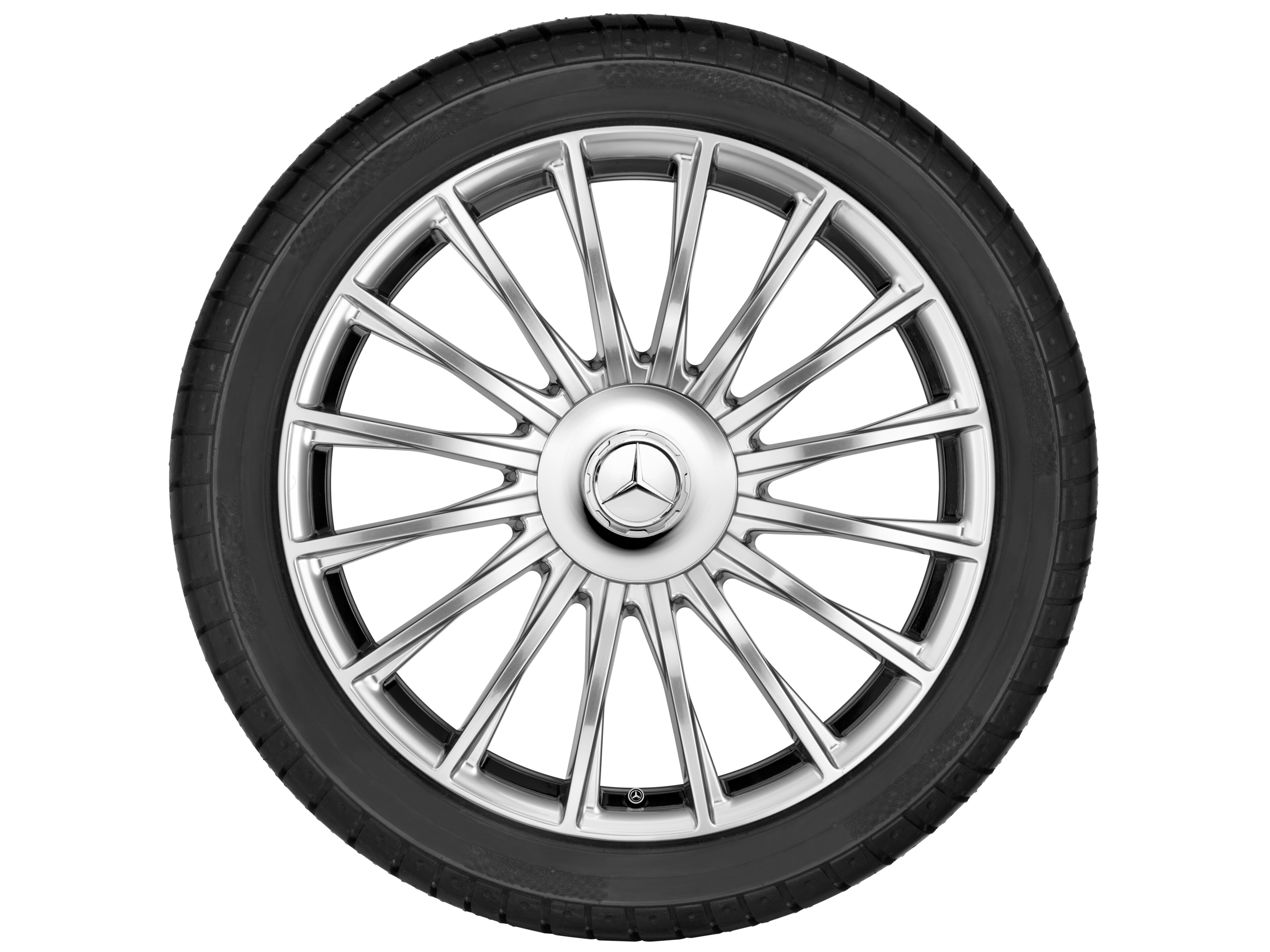 Llanta multirradio, 50,8 cm (20 pulgadas) - 8,5 J x 20 ET 38, plata, pulido
