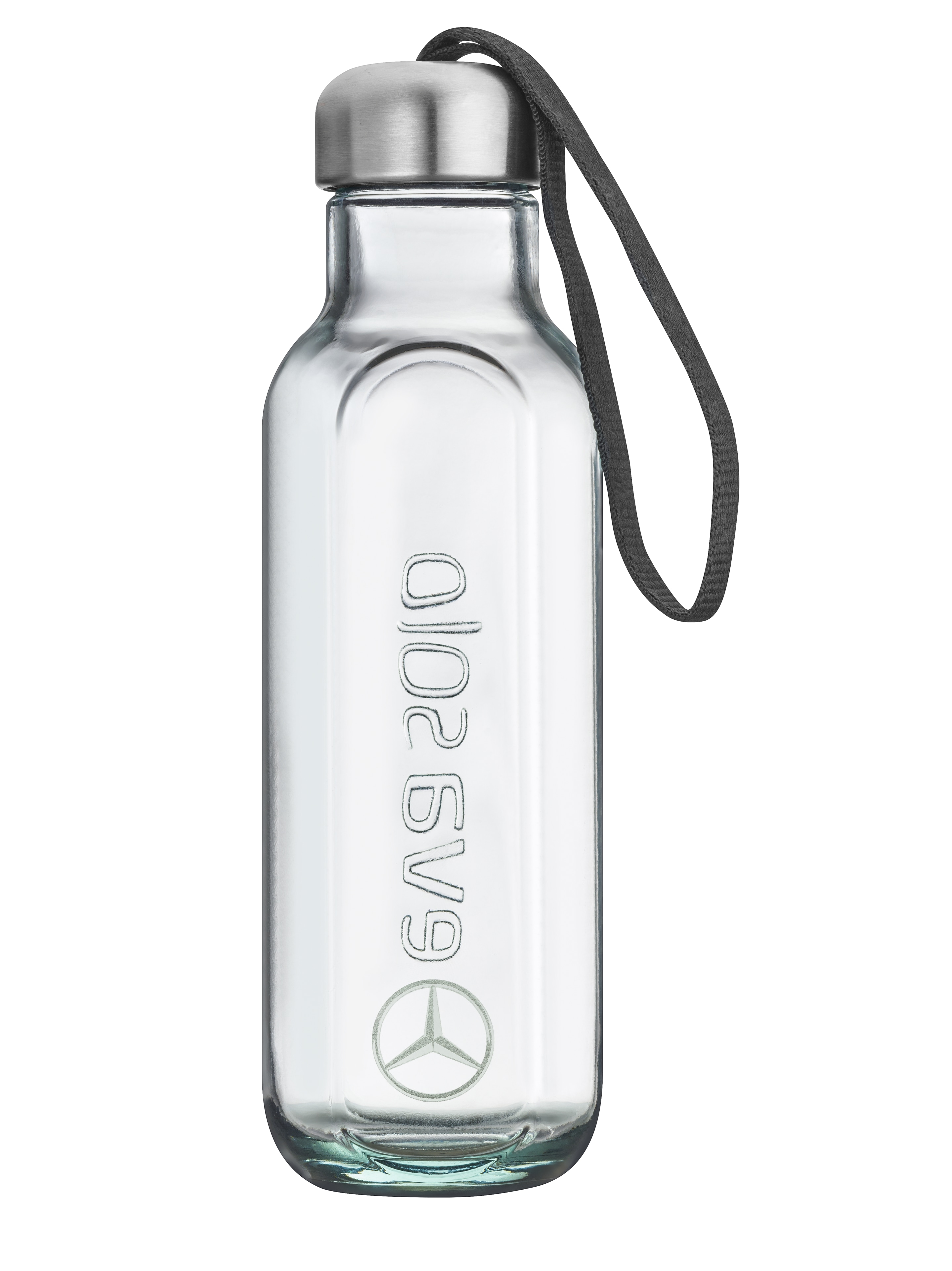 Botella de cristal - Cristal / Acero inoxidable / Plástico, 500 ml, eva solo