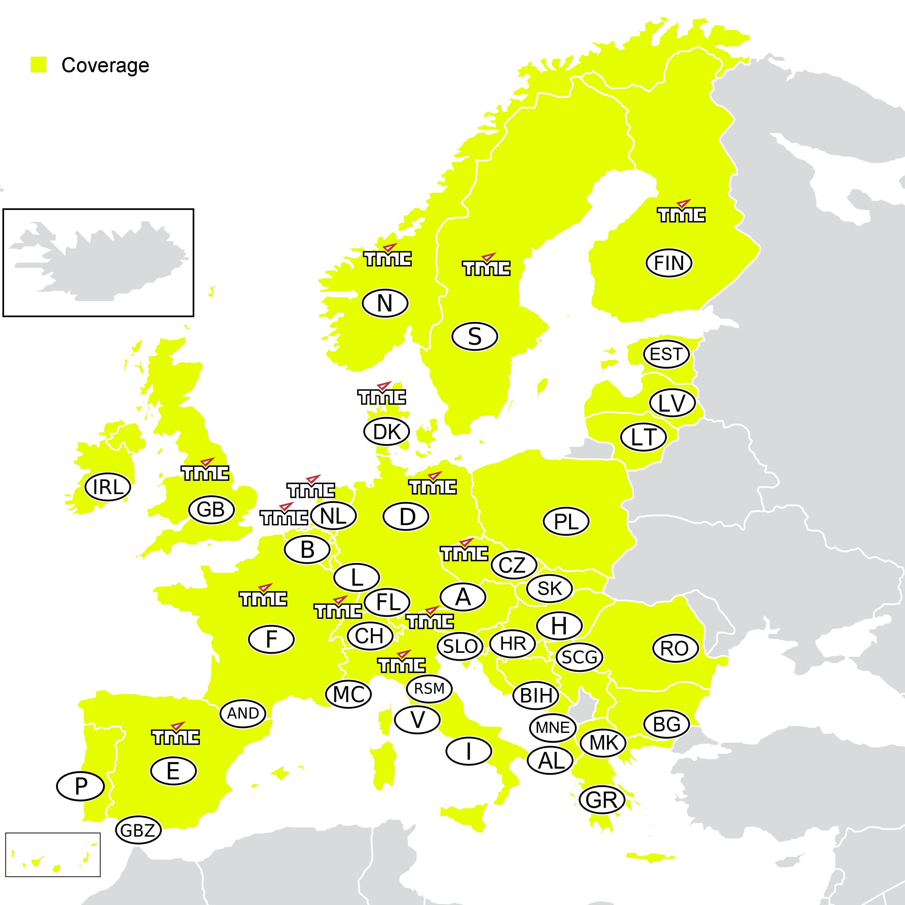 Actualización de mapas, COMAND APS, Europa, Versión 2016/2017 - amarillo cítrico, NTG2.5