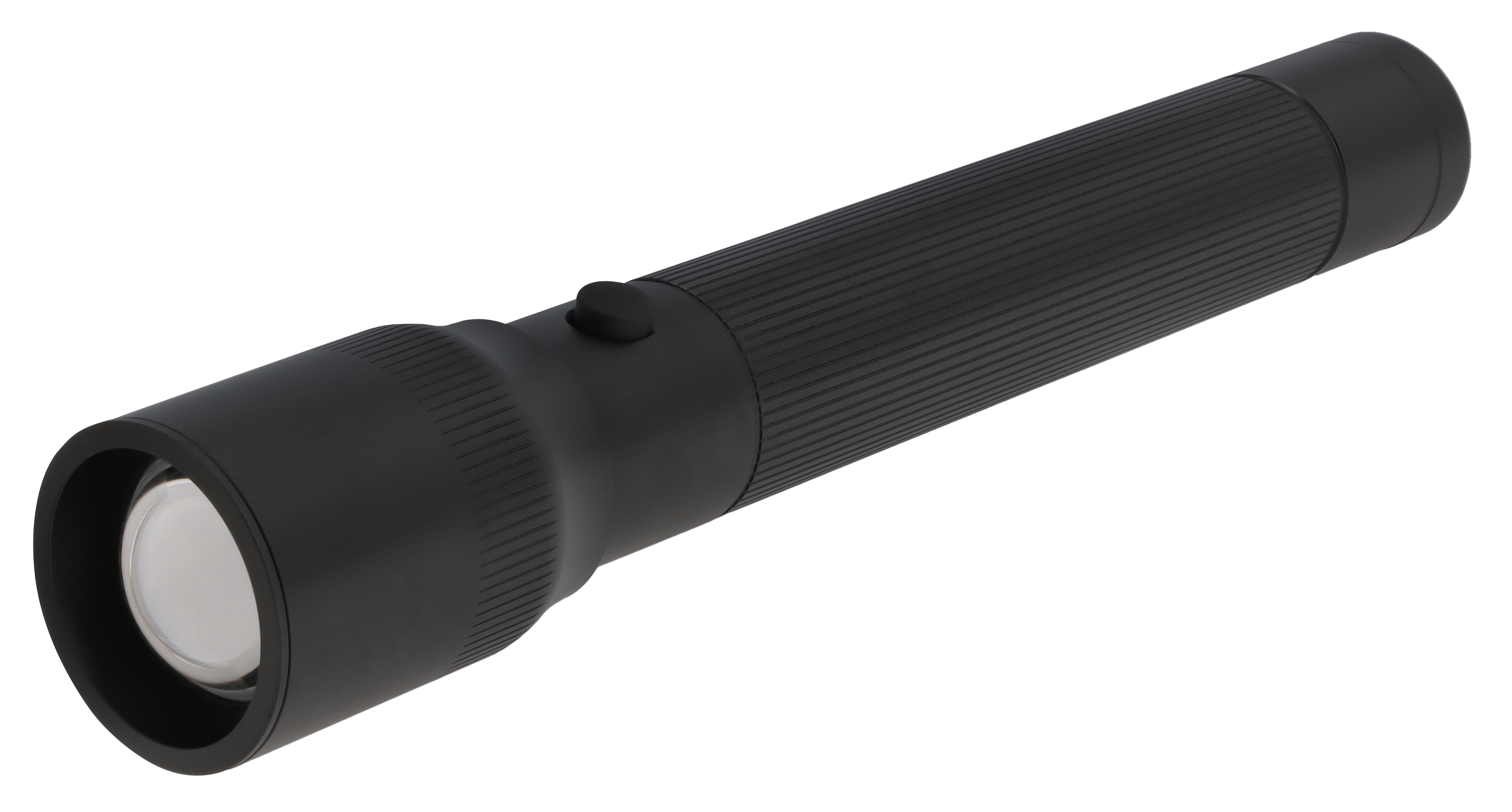 Linterna LED, grande - negro, Aluminio, Ansmann