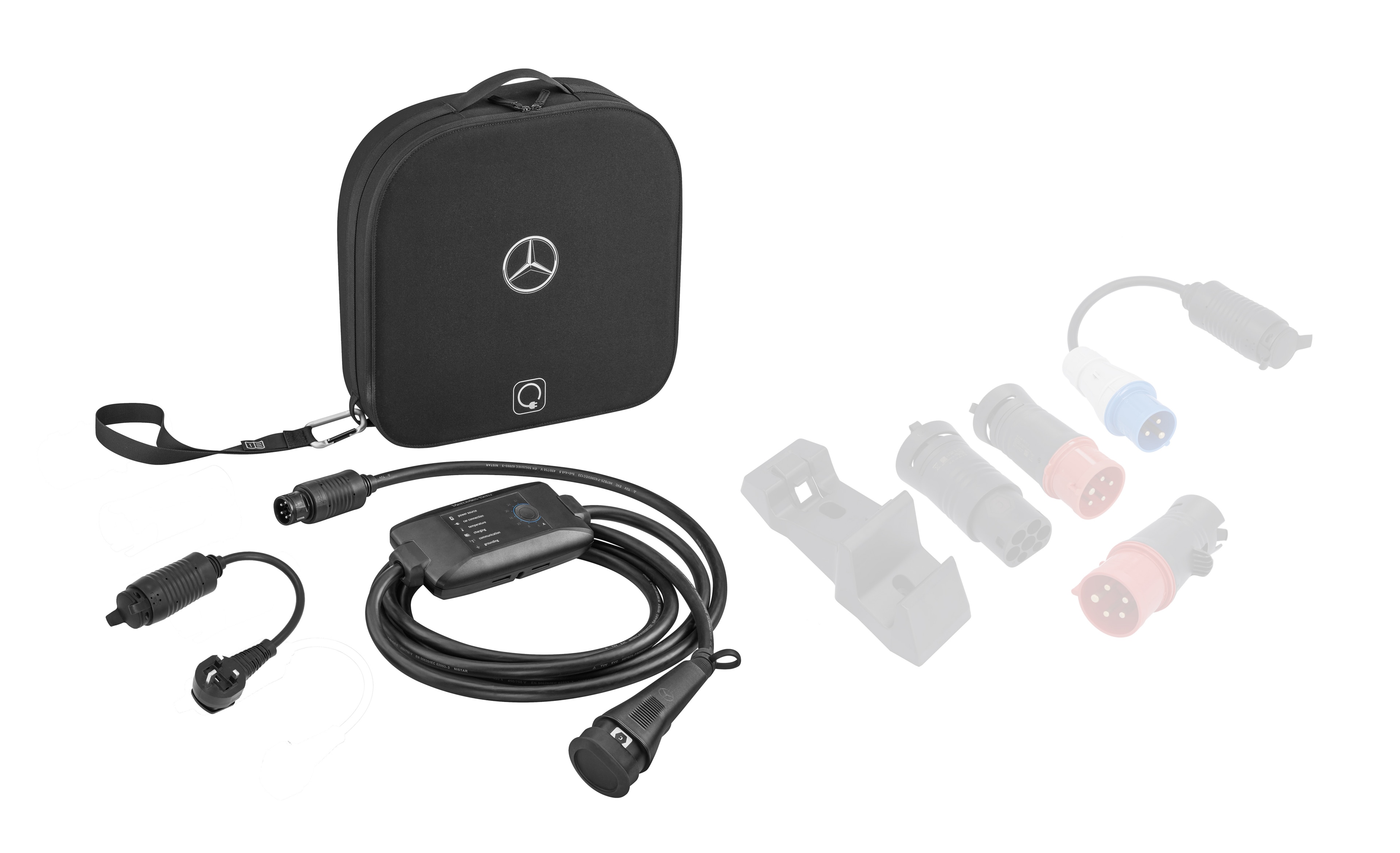 Sistema de carga flexible Pro, Kit UK, Wallbox - Plástico, negro, Dirección a la izquierda/derecha