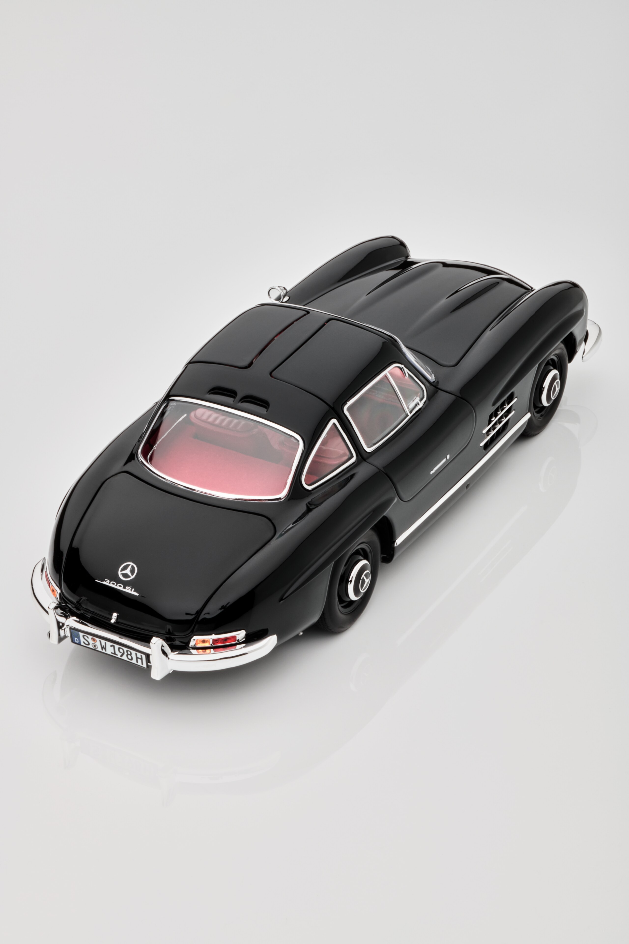 300 SL coupé (1954-1963) W 198 - negro, Norev, 1:18