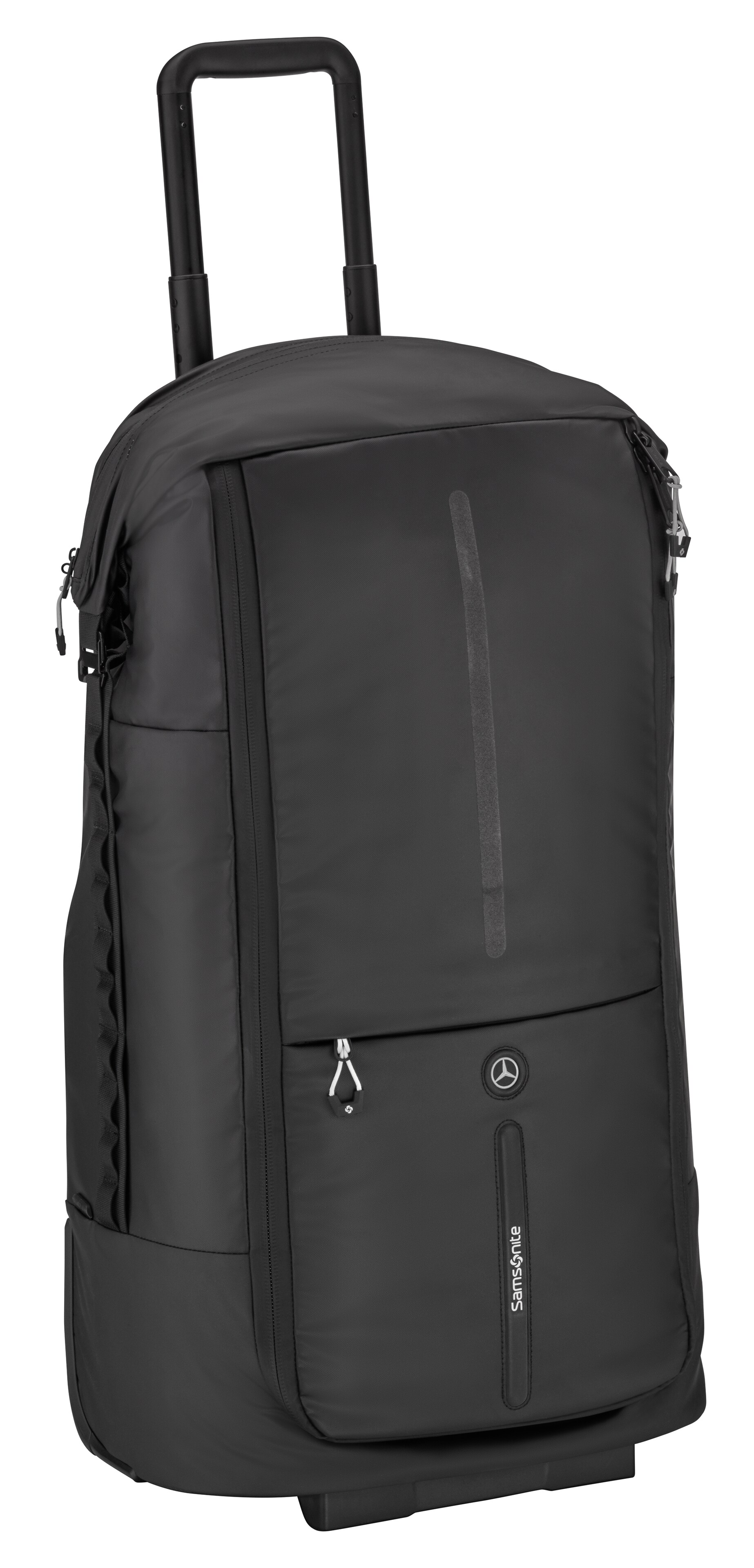 Bolsa trolley, plegable - negro, Poliamida (reciclada) / Poliéster, Samsonite