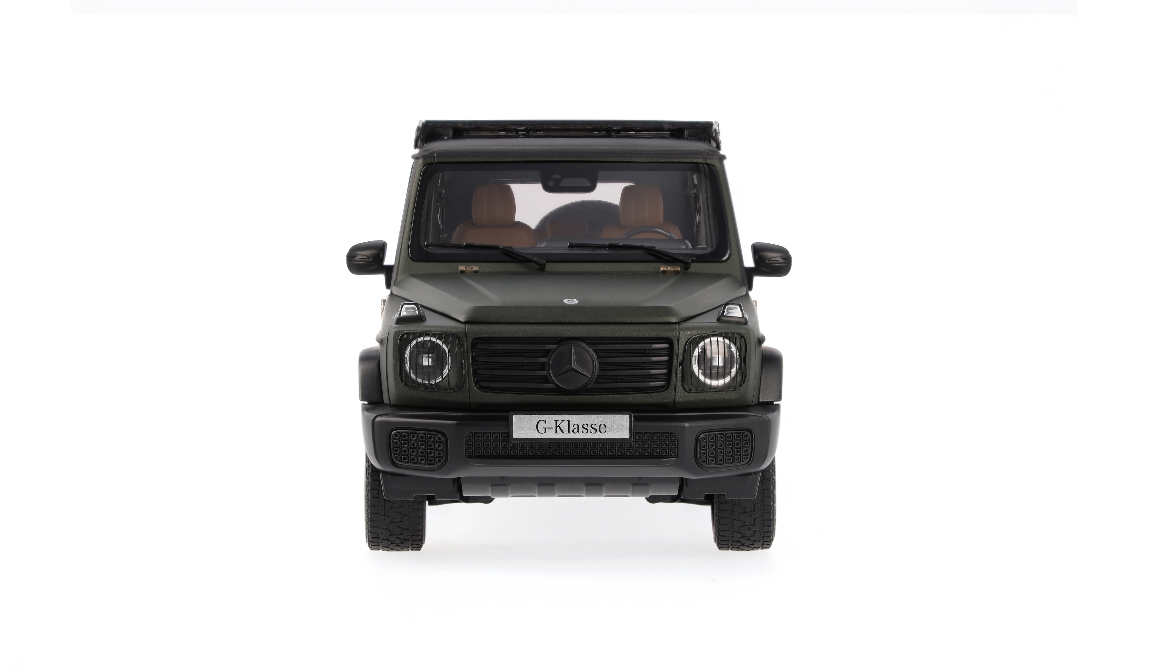 G-Class, Vehículo todoterreno, PROFESSIONAL Line, W465 - MANUFAKTUR oliva magno, Norev, 1:18