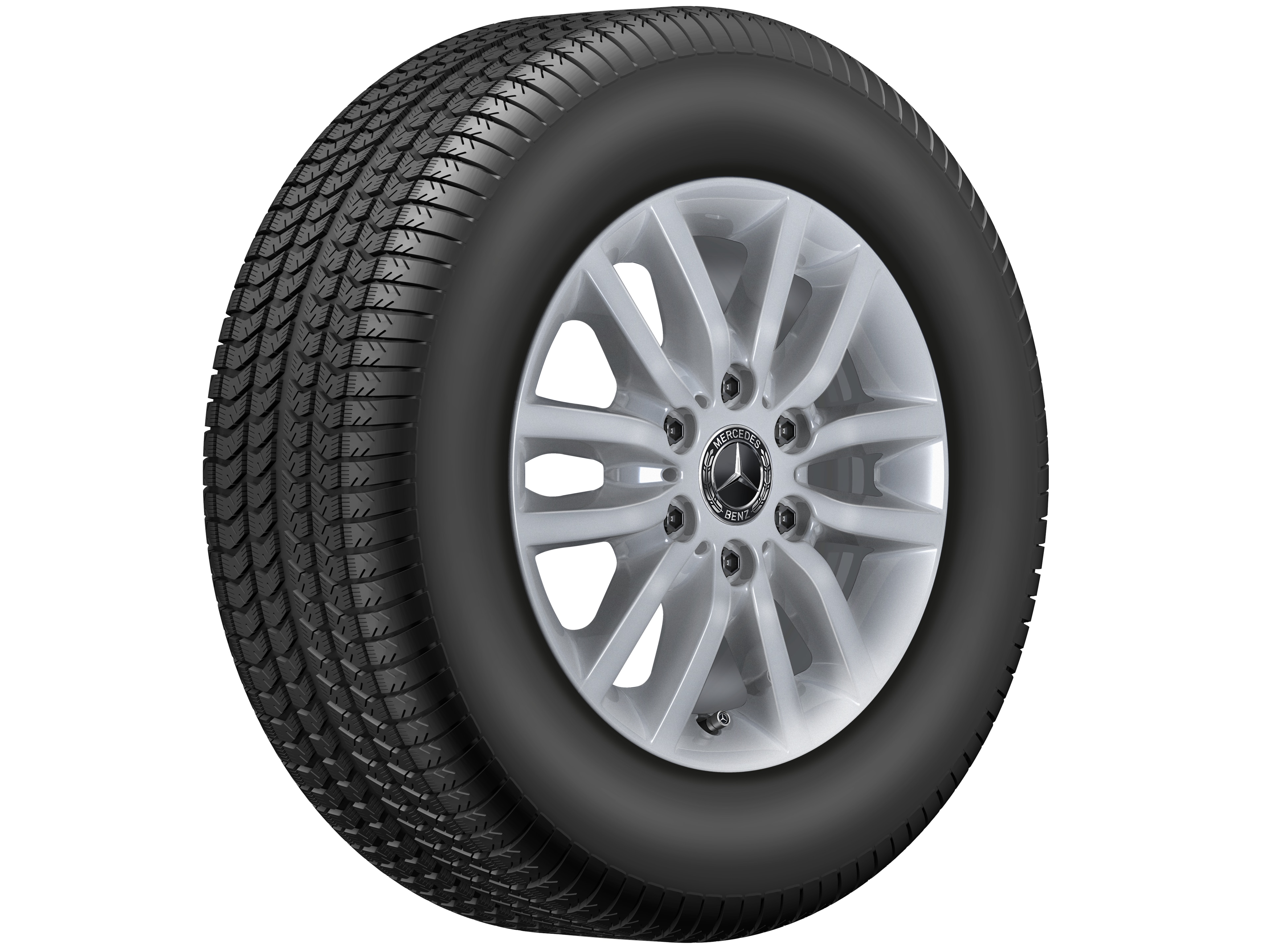 Rueda de 6 radios dobles - 235/65 R16  121/119R, 6,5 J x 16 ET 54