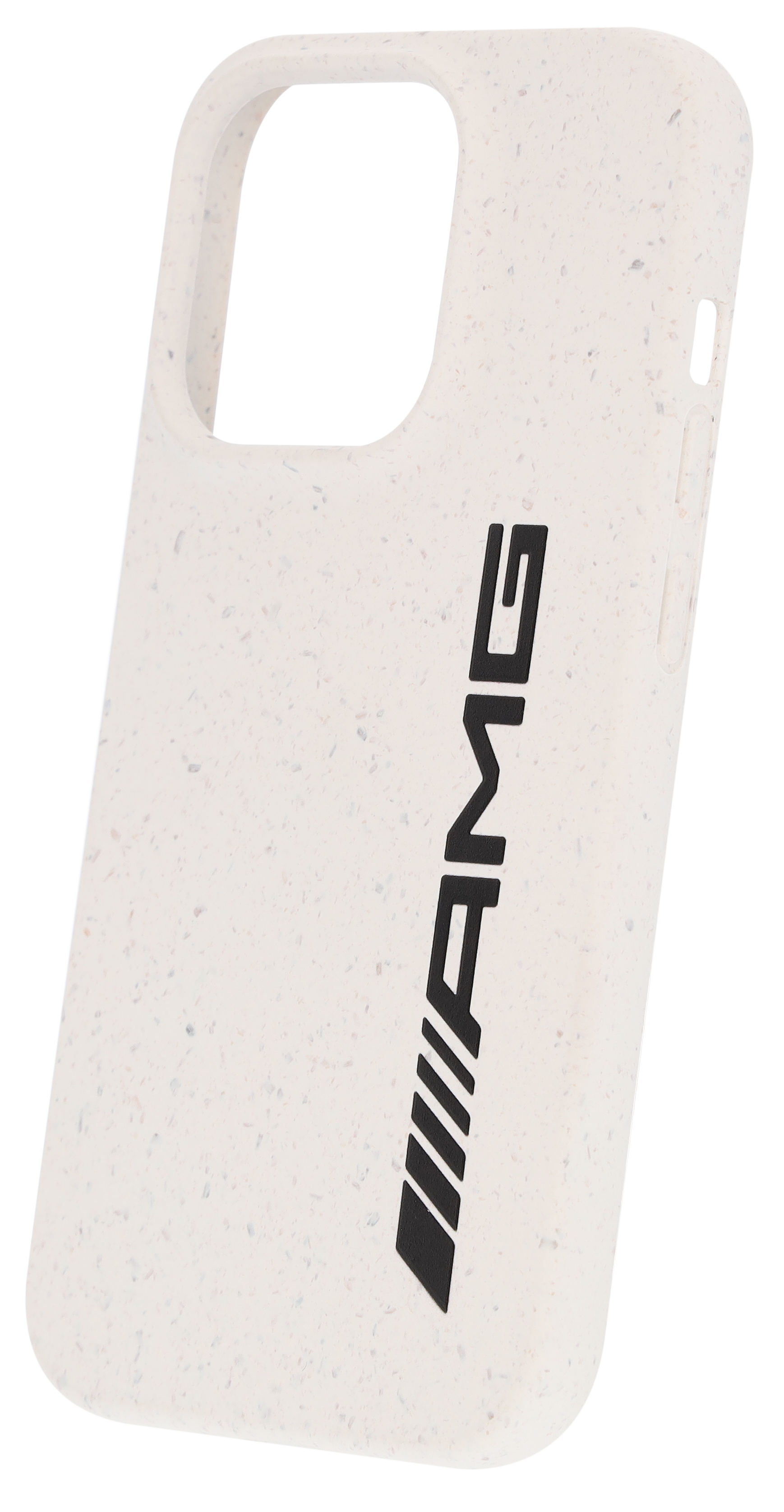 Funda AMG para iPhone® 14 Pro - blanco, Poliéster