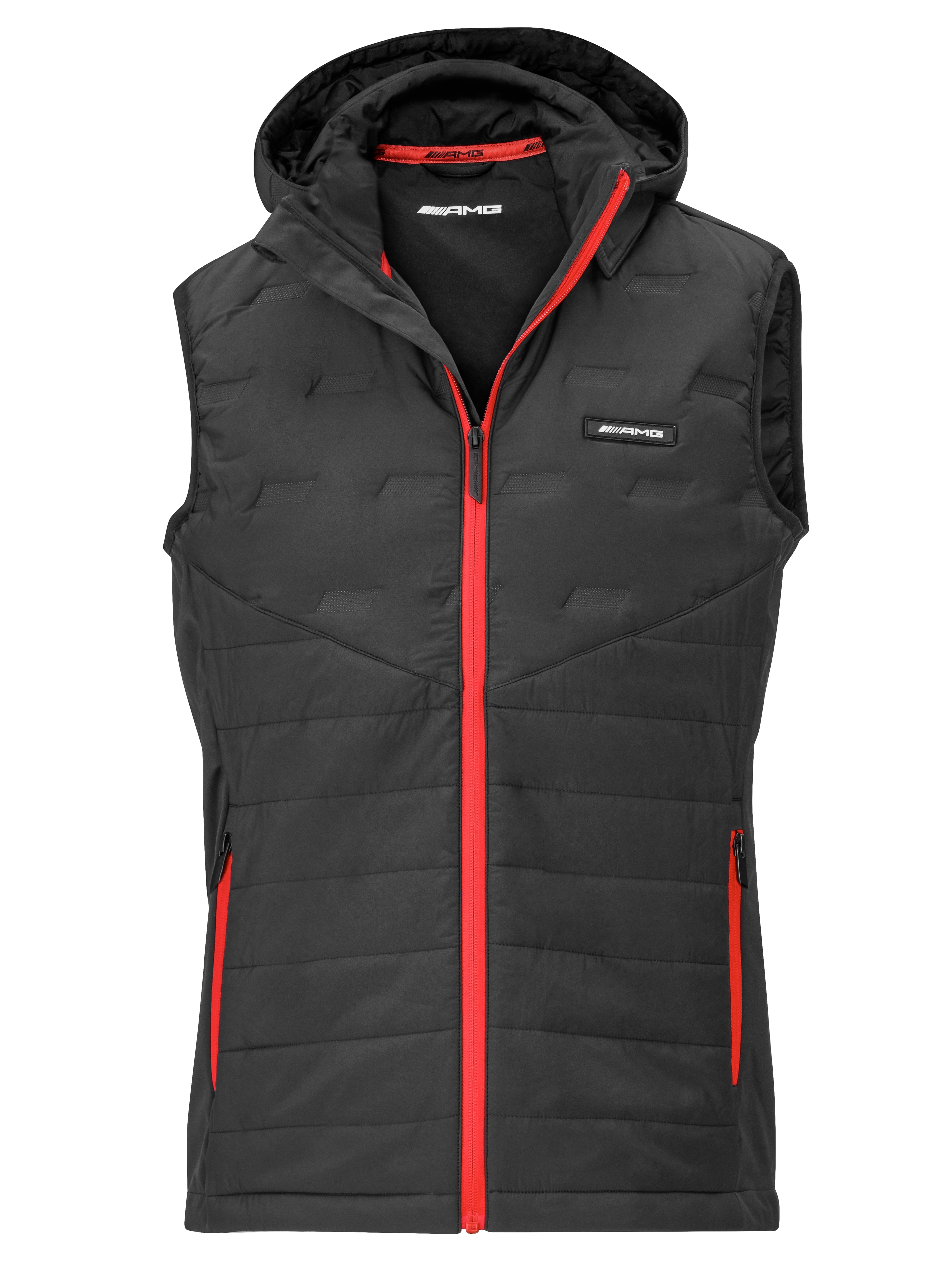 Chaleco híbrido AMG para caballero - negro, XXXL