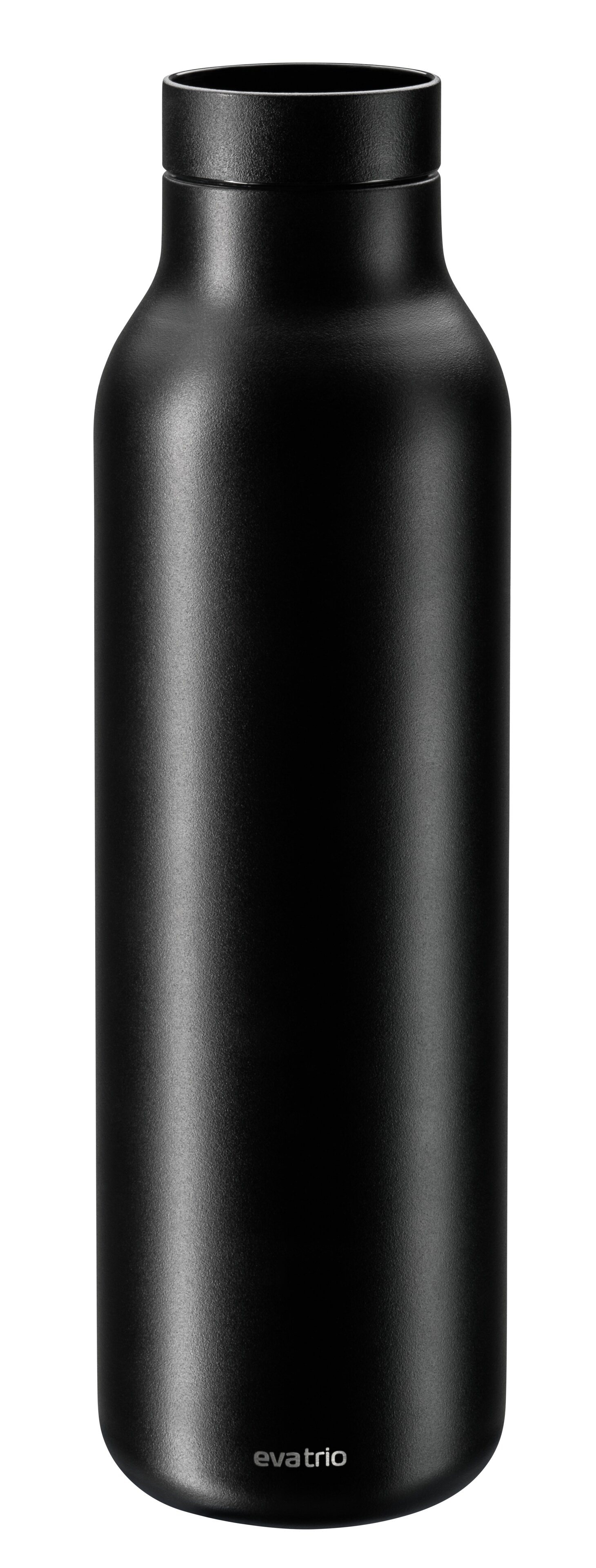 Bidón AMG - negro, Acero inoxidable / Polipropileno, 700 ml, eva trio