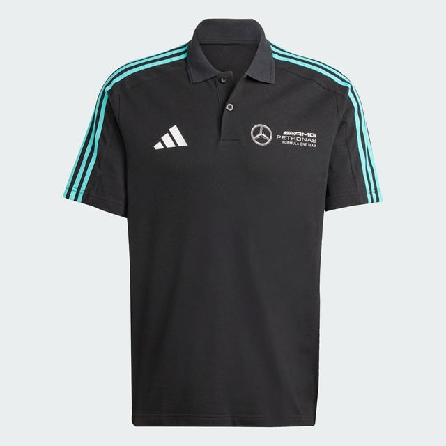 Polo de caballero, Mercedes-AMG F1 - negro, M