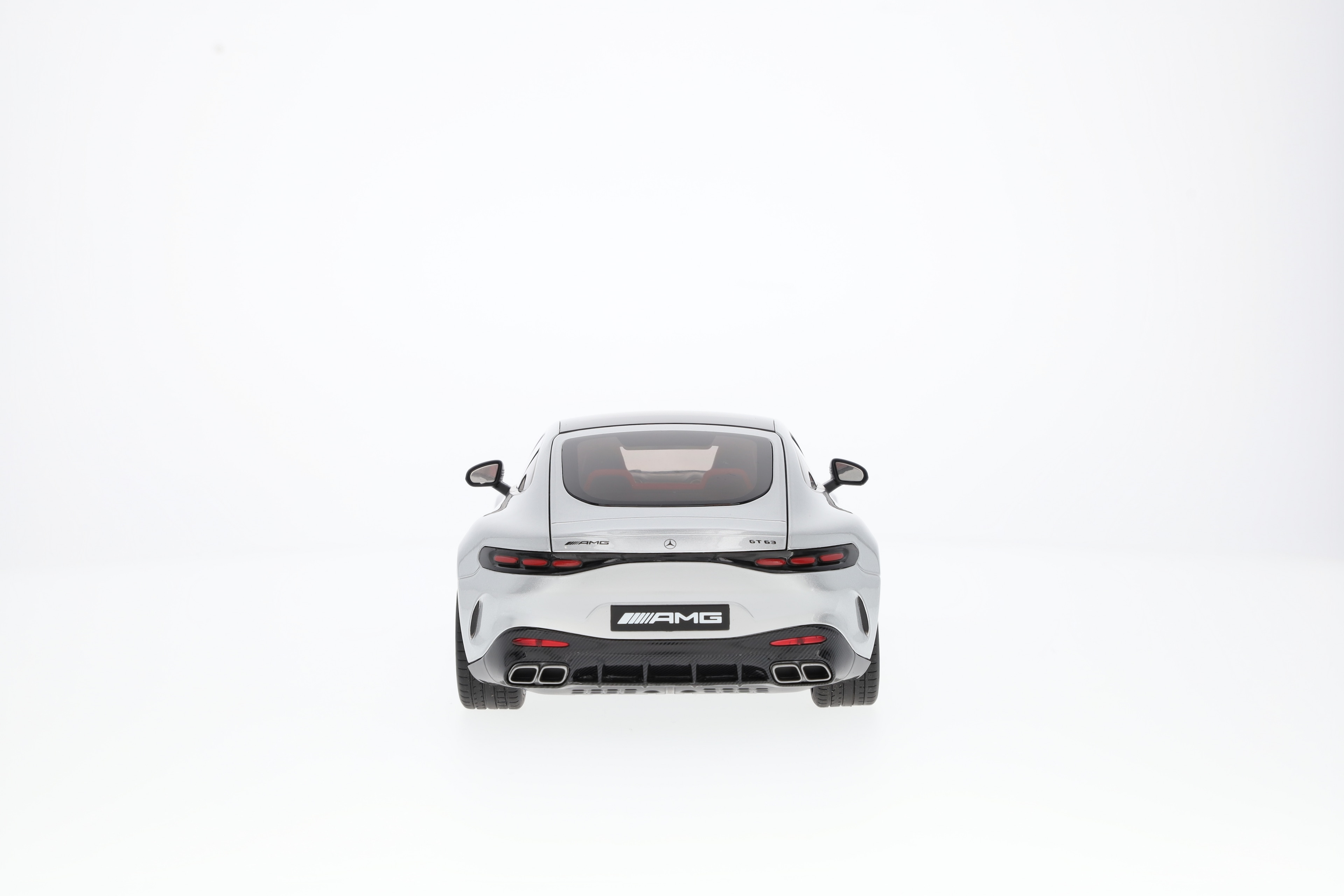 Mercedes-AMG GT 63, C192 - plata hightech, NZG, 1:18