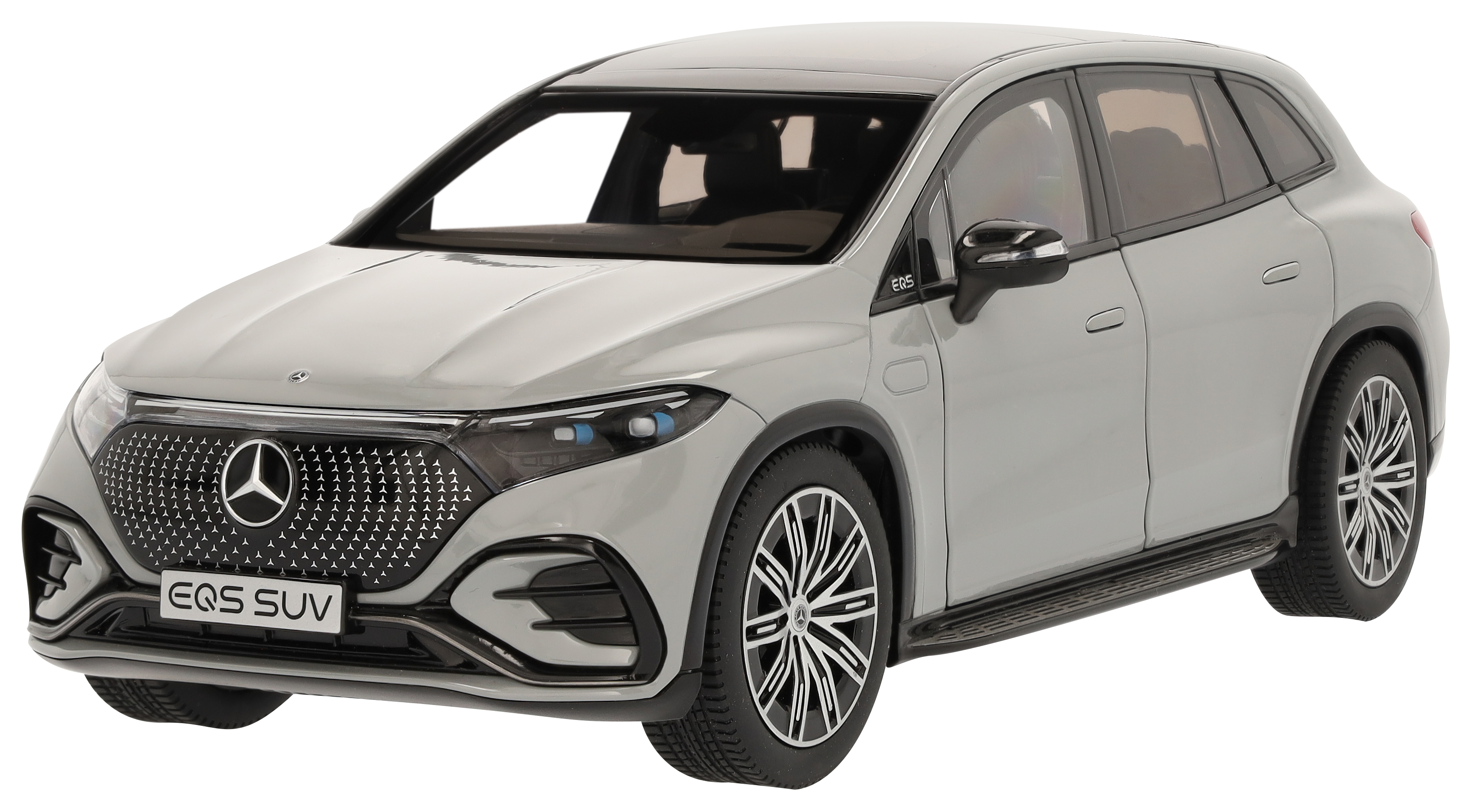 EQS SUV, AMG Line, X296 - MANUFAKTUR gris alpino uni, NZG, 1:18